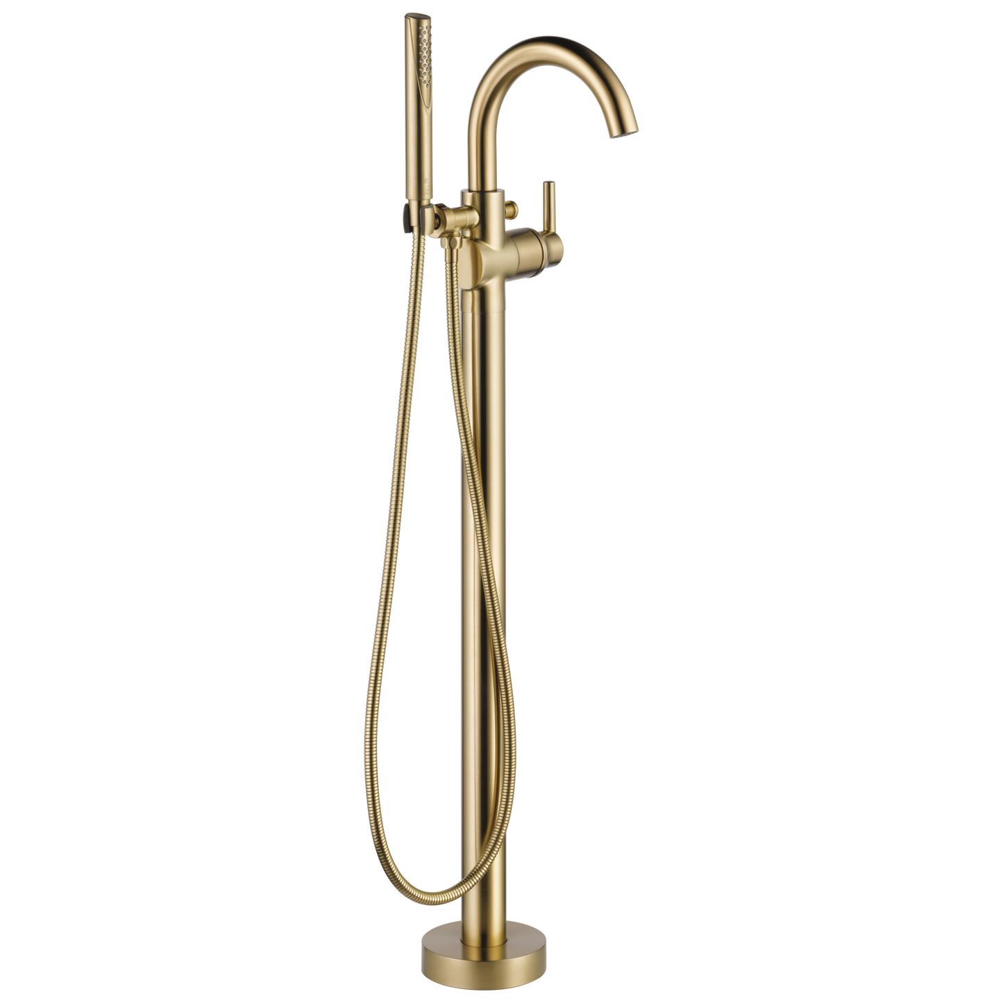 Delta T4759-FL Trinsic Contemporary Floor Mount Tub Filler Trim