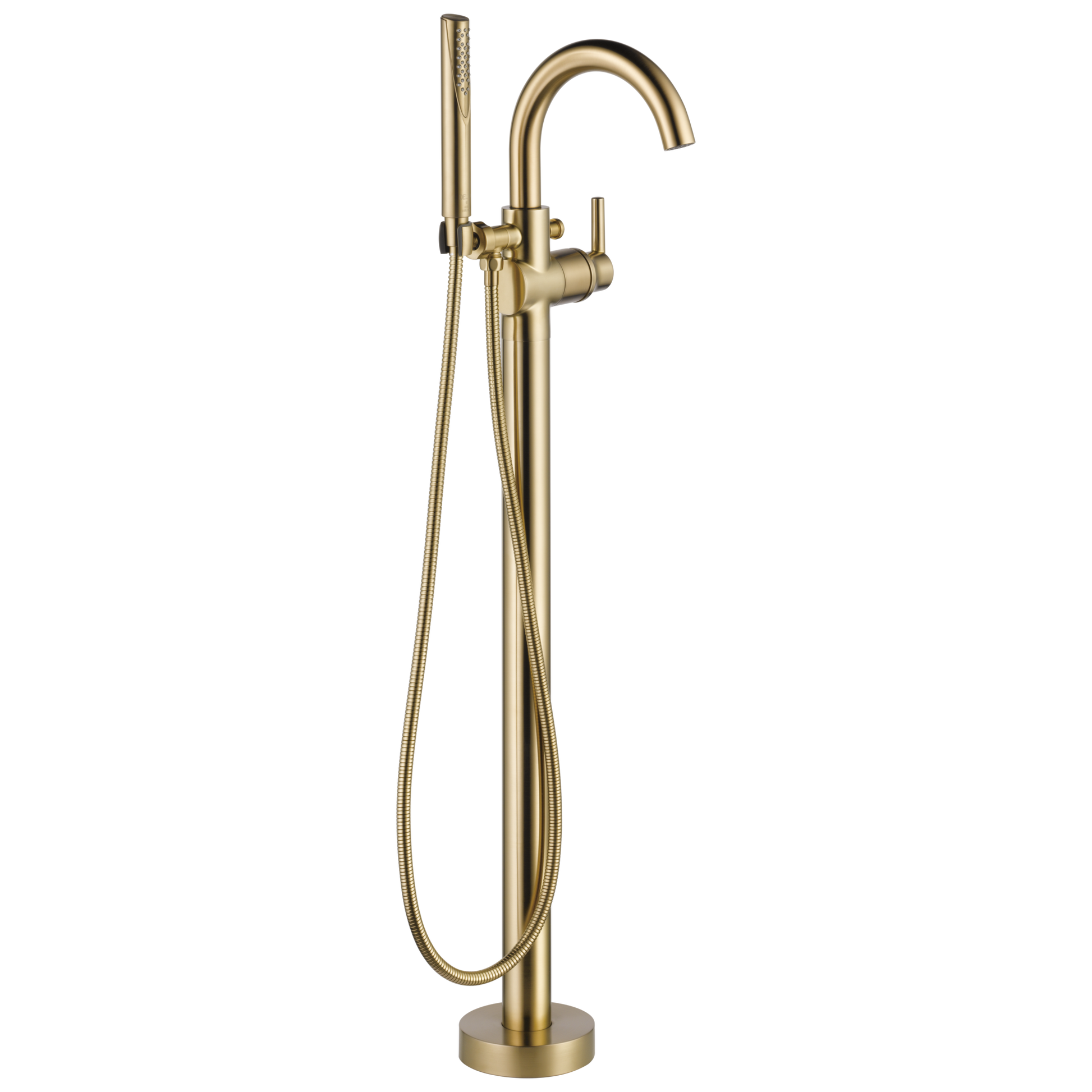 Delta T4759-FL Trinsic Contemporary Floor Mount Tub Filler Trim