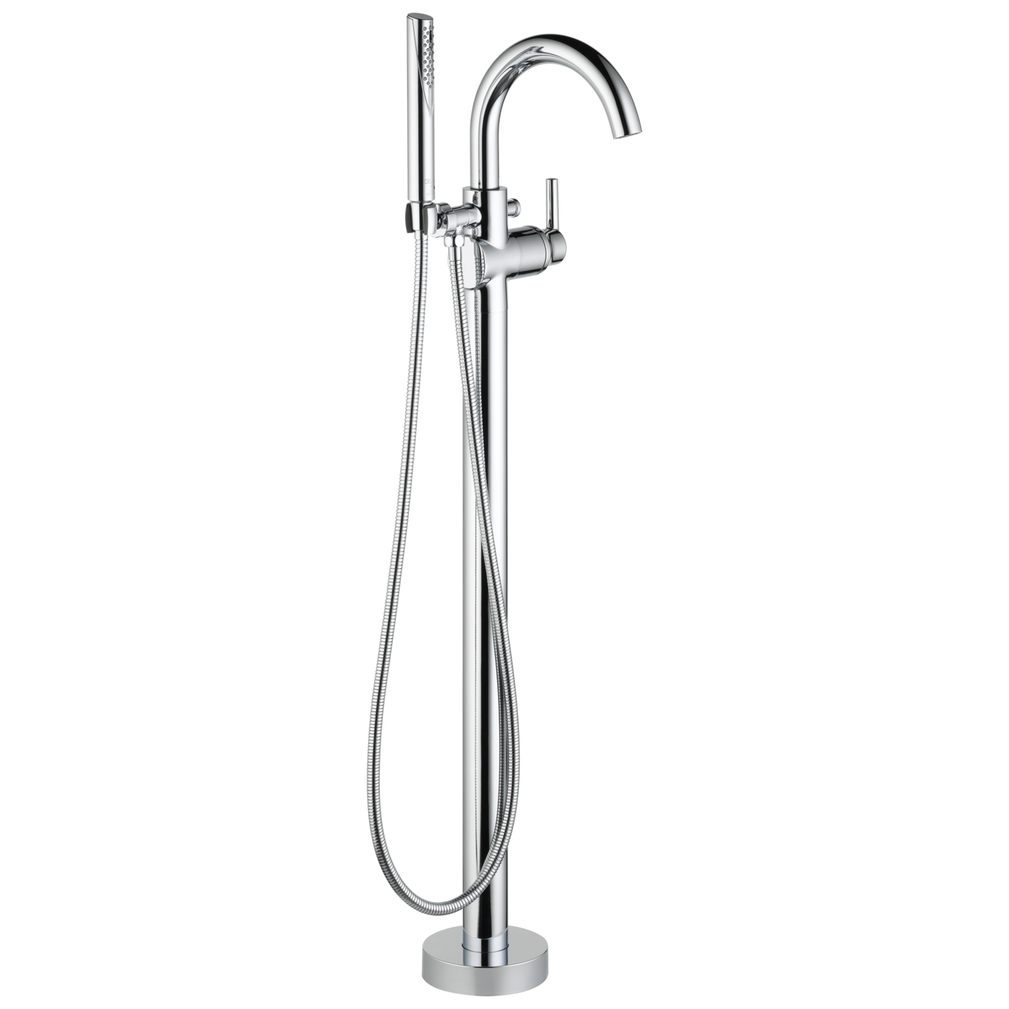 Delta T4759-FL Trinsic Contemporary Floor Mount Tub Filler Trim
