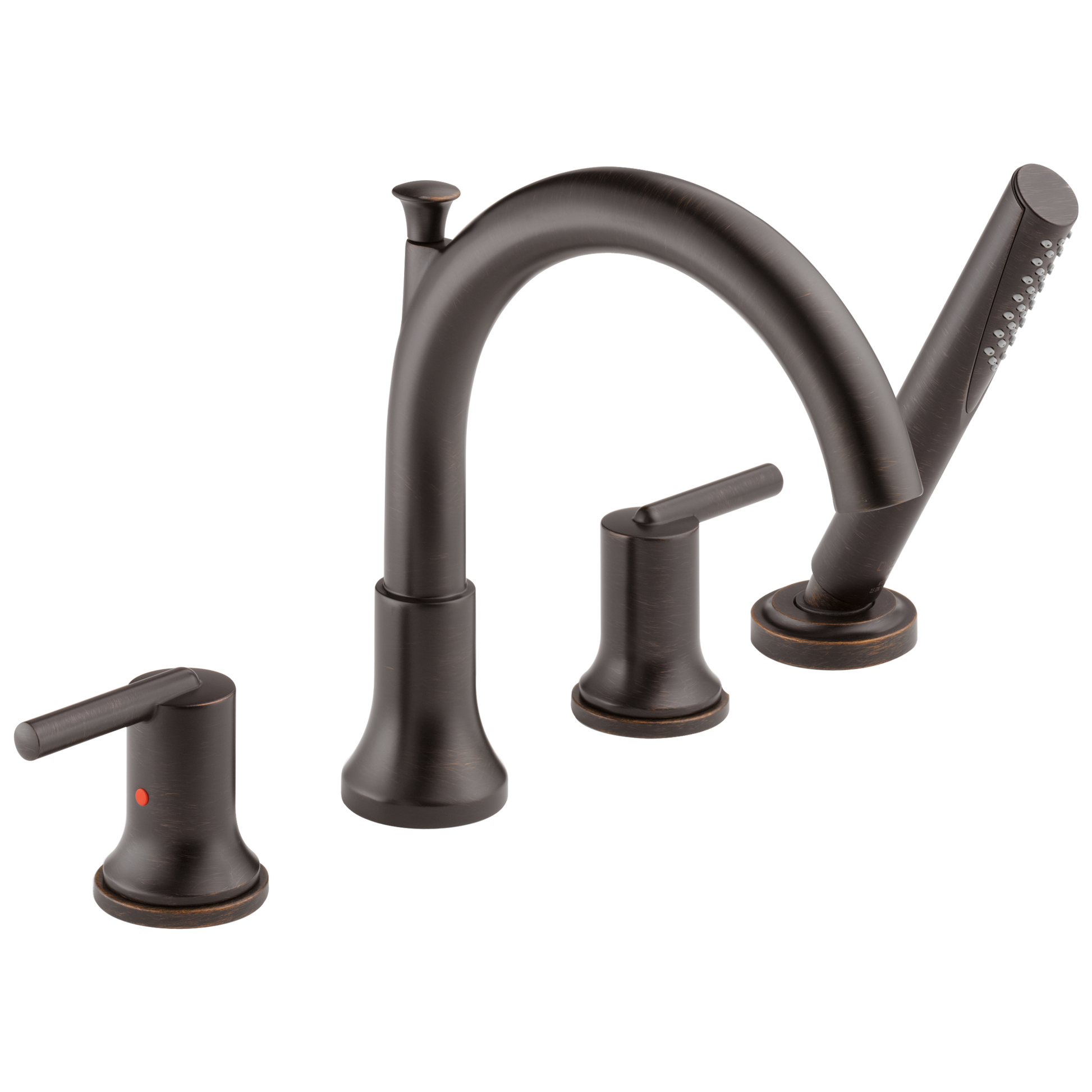 Delta T4759 Trinsic Roman Tub with Hand Shower Trim