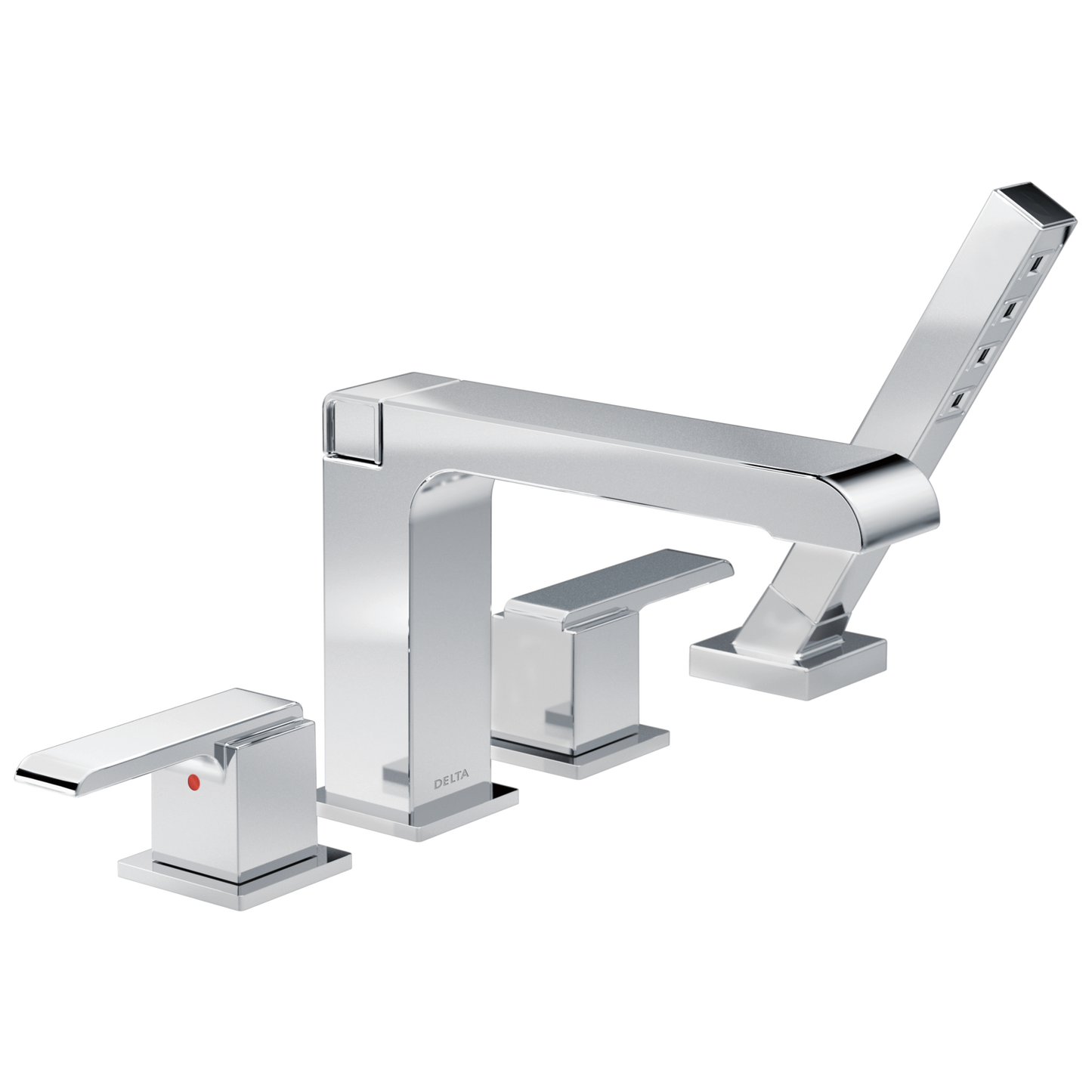 Delta T4767 Ara Roman Tub with Hand Shower Trim
