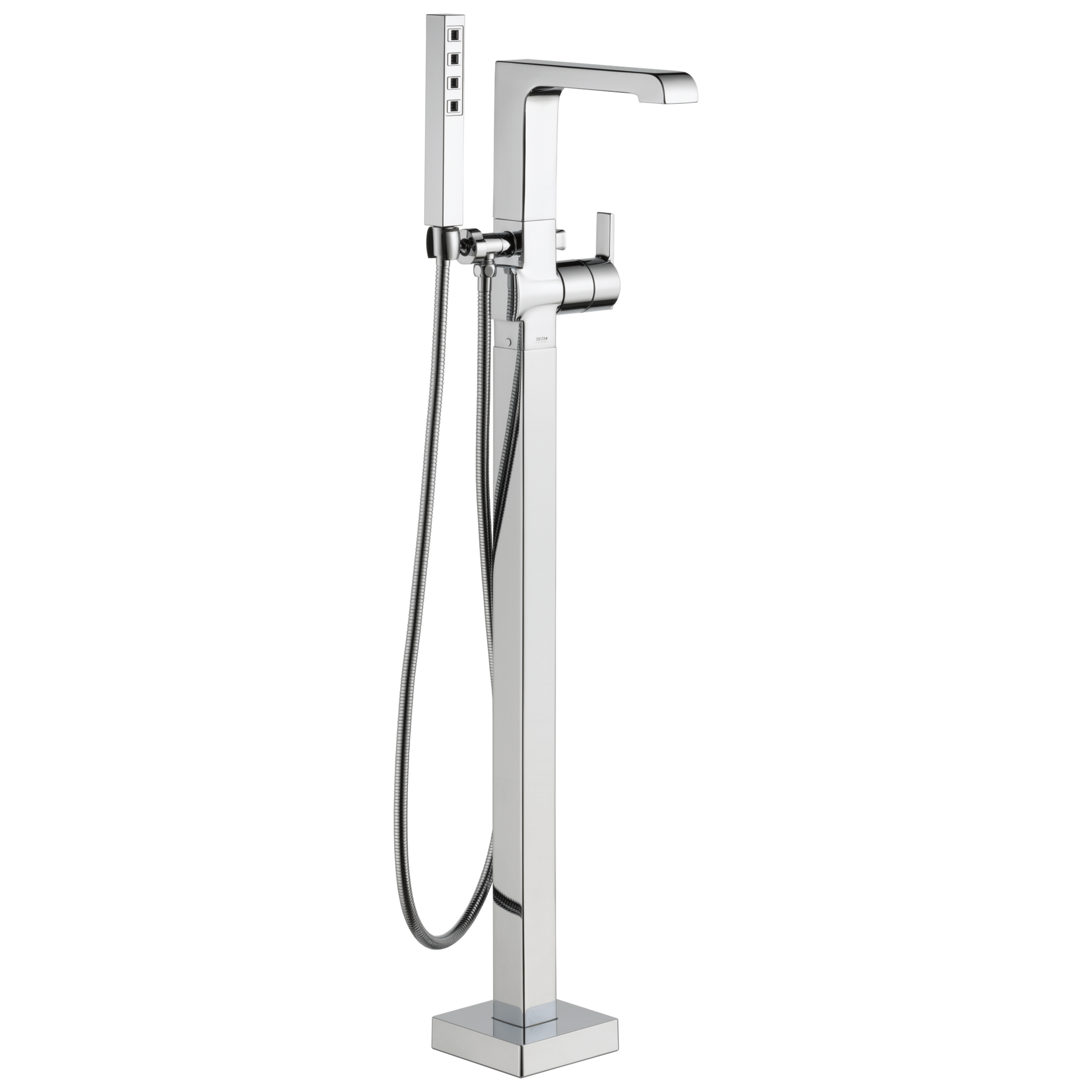Delta T4767-FL Ara Floor Mount Tub Filler Trim