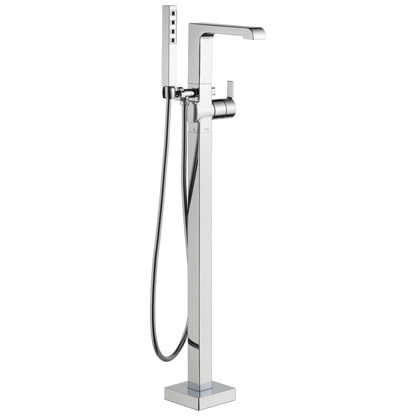 Delta T4767-FL Ara Floor Mount Tub Filler Trim