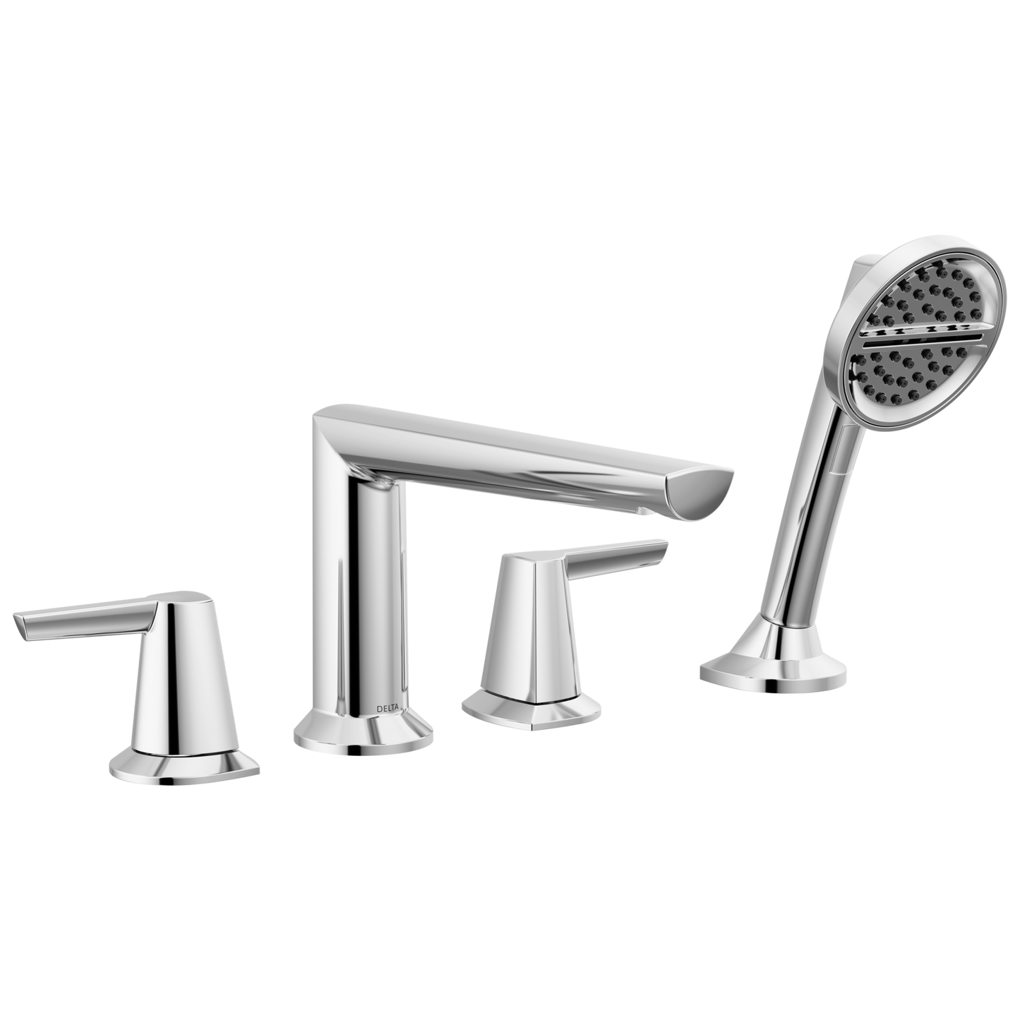 Delta Delta Galeon™: 4-Hole Roman Tub Trim with Hand Shower