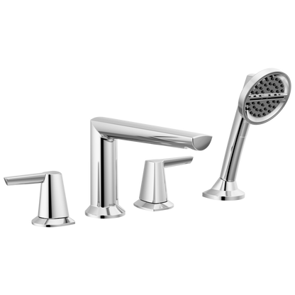 Delta Delta Galeon™: 4-Hole Roman Tub Trim with Hand Shower