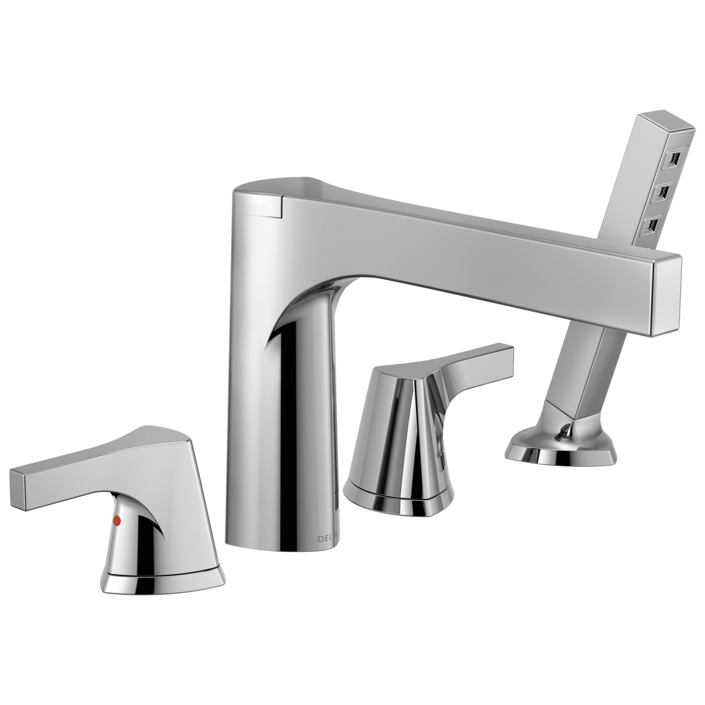 Delta Delta Zura: Roman Tub with Hand Shower Trim