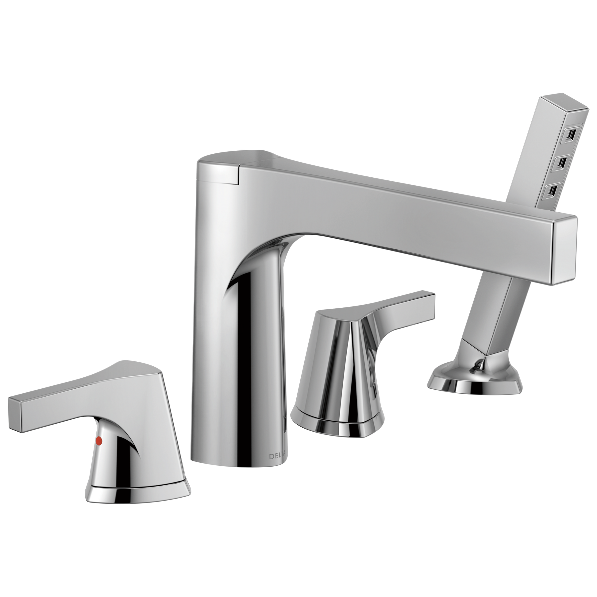 Delta Delta Zura: Roman Tub with Hand Shower Trim