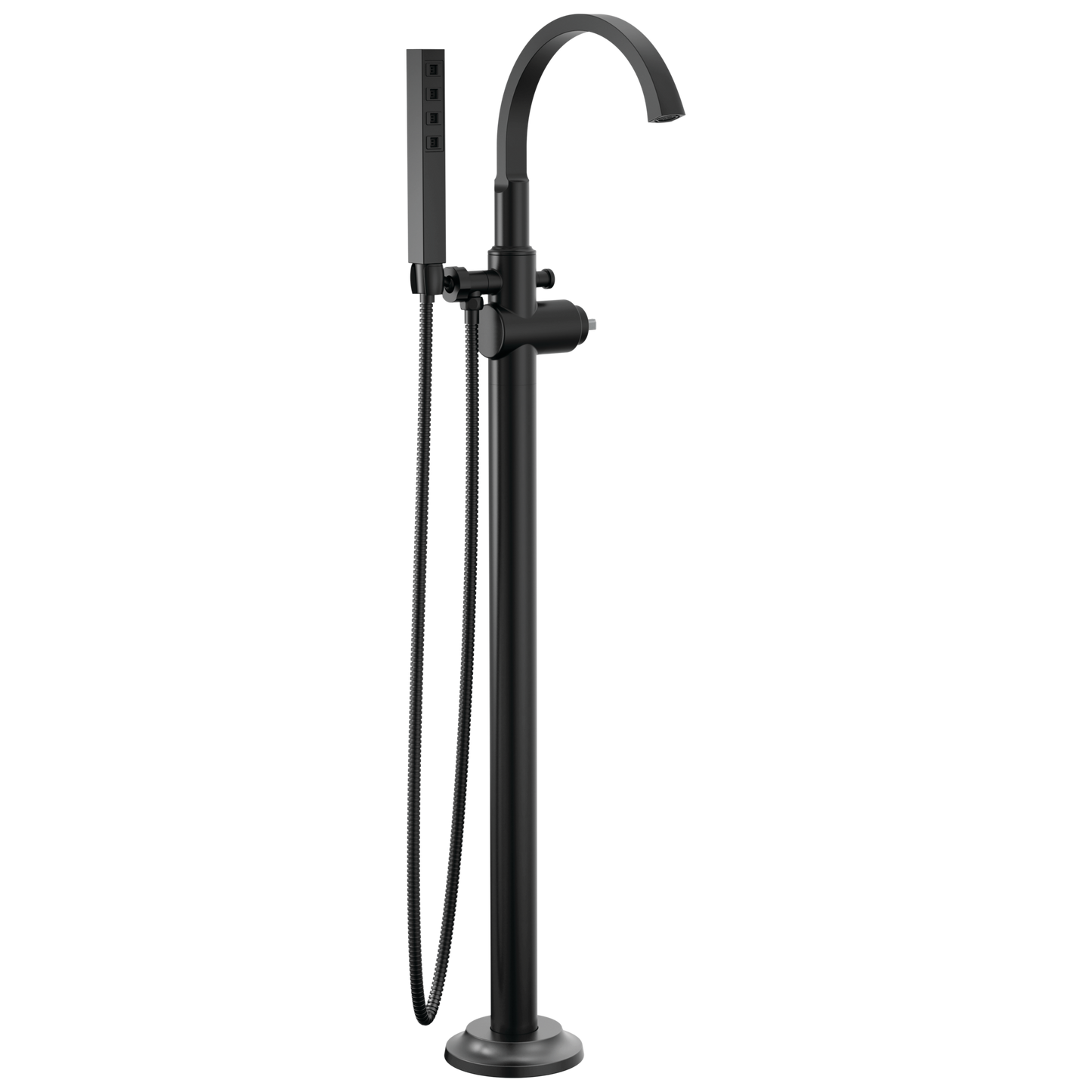 Delta Tetra: Floor Mount Tub Filler Trim