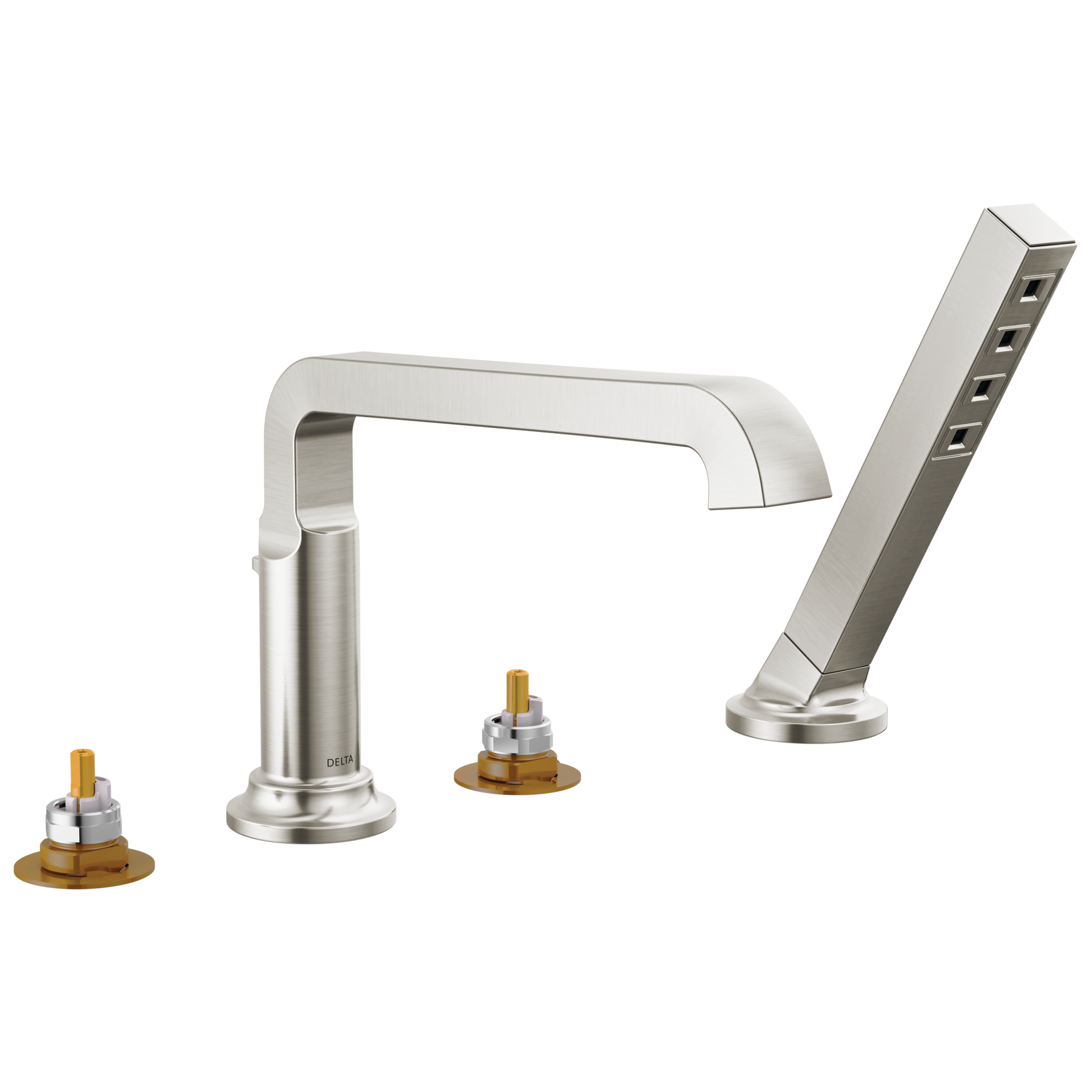 Delta Tetra: Roman Tub Trim with Hand Shower
