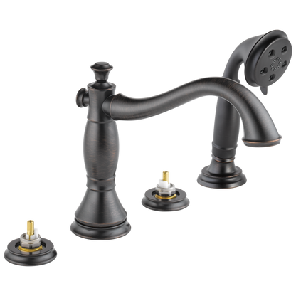 Delta T4797-LHP Cassidy Roman Tub with Hand Shower Trim - Less Handles