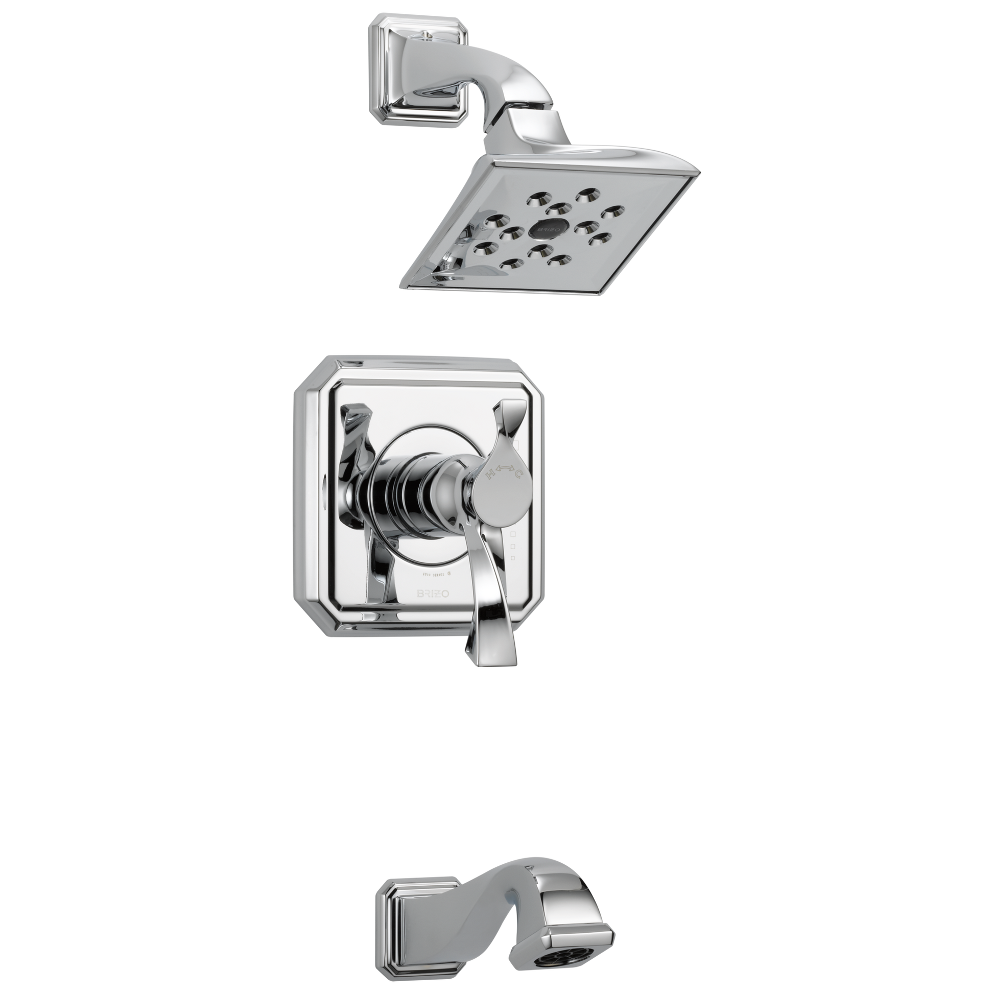 Brizo Brizo Virage: Tempassure Thermostatic Tub/Shower