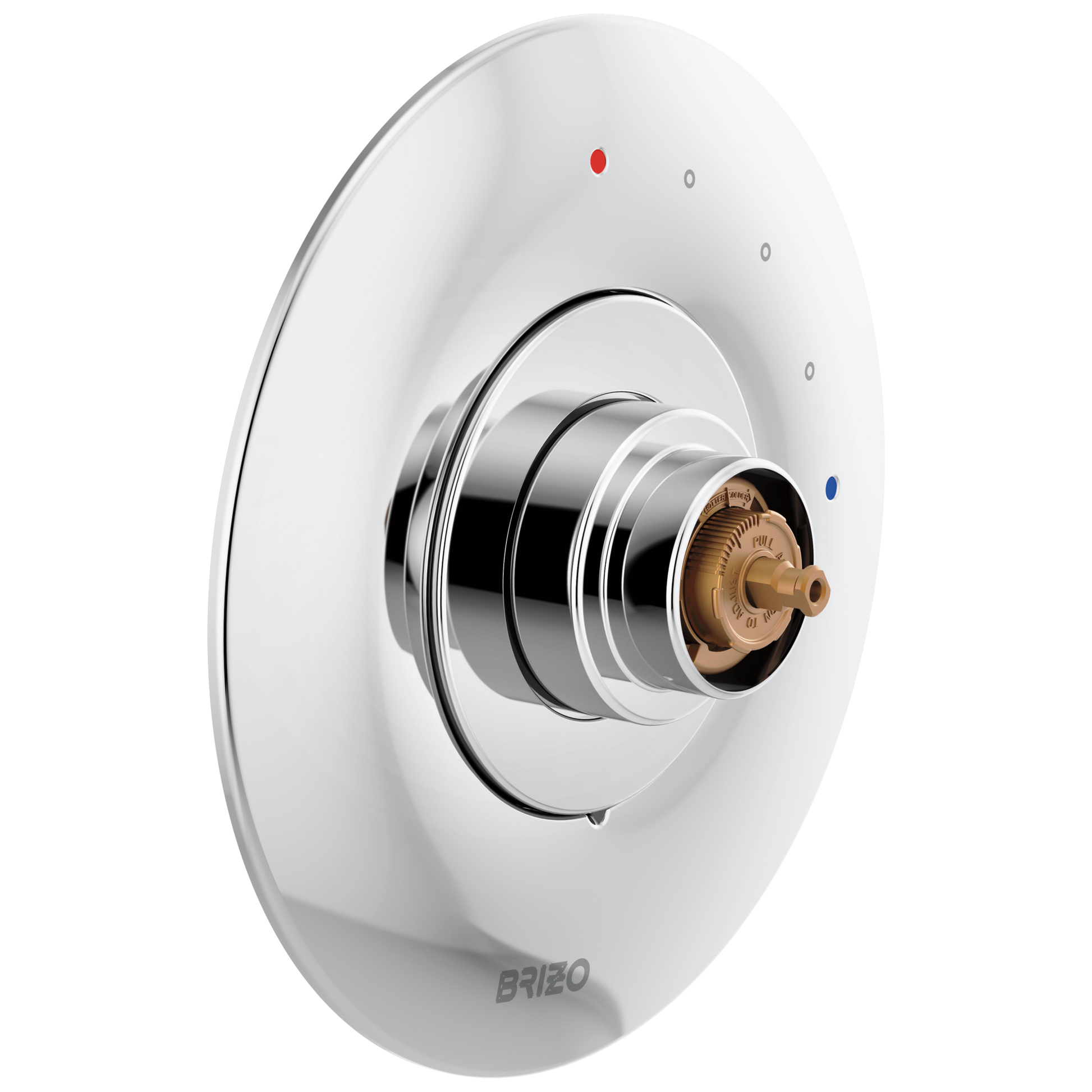 Brizo Odin: Pressure Balance Valve Trim Only - Less Handle