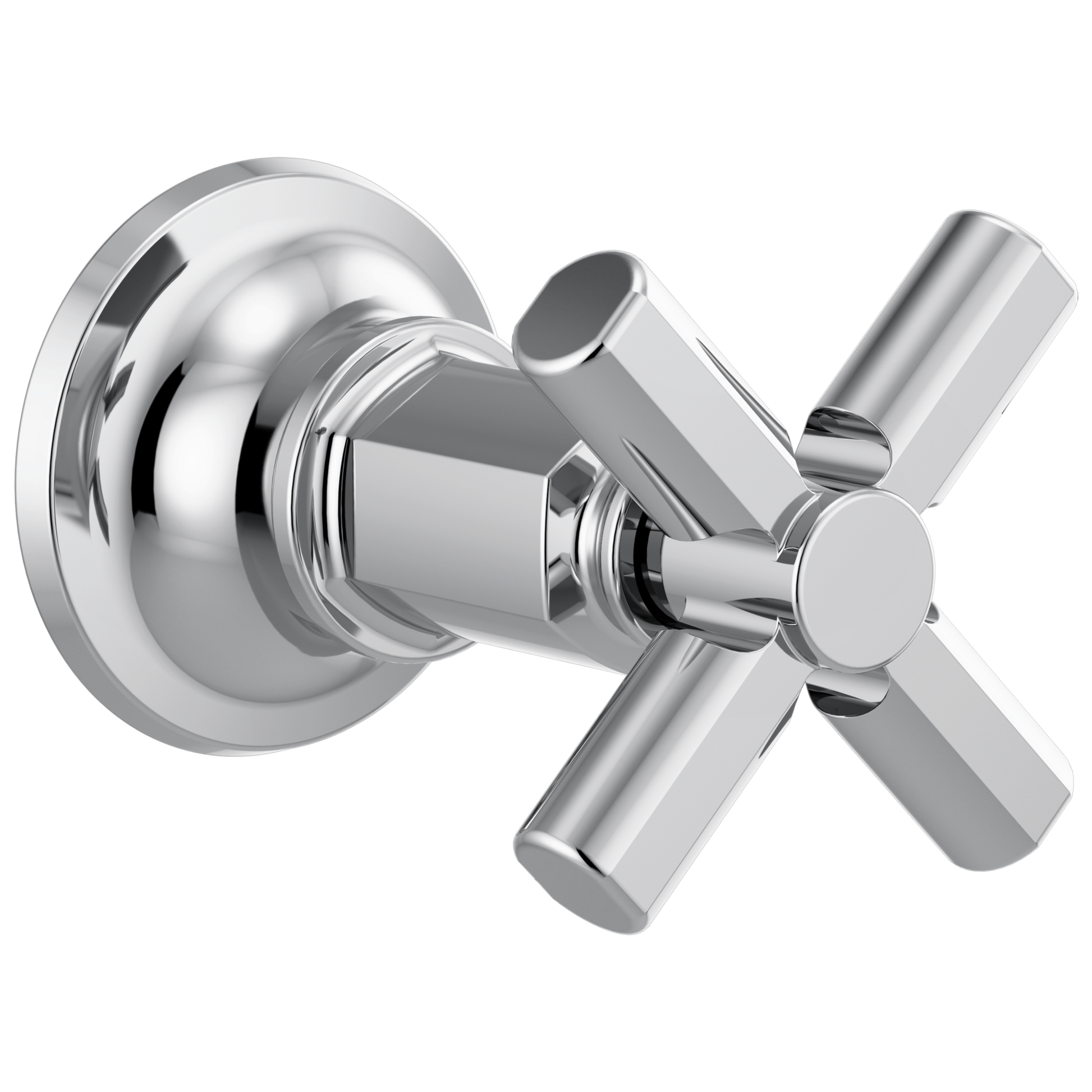 Brizo Invari: Sensori Volume Control Trim With Cross Handle