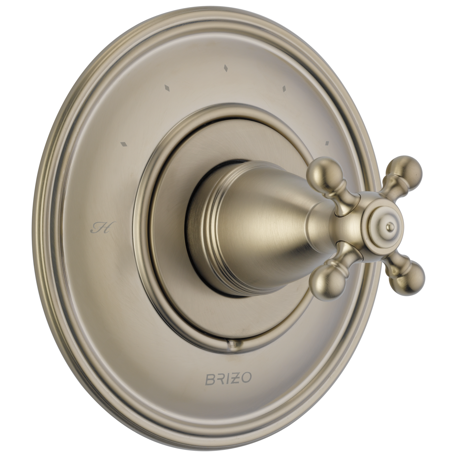 Brizo Brizo Brizo Traditional: Sensori Thermostatic Valve Trim - Cross