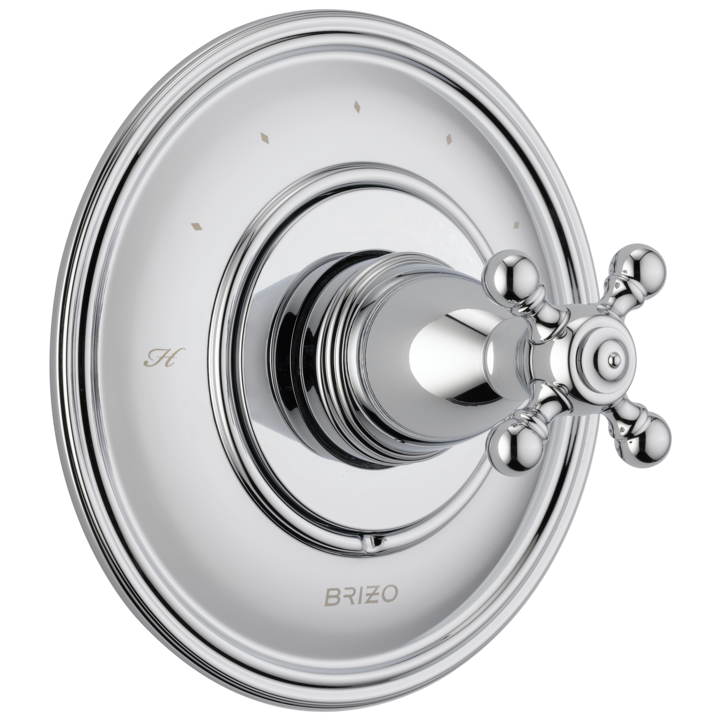 Brizo Brizo Brizo Traditional: Sensori Thermostatic Valve Trim - Cross