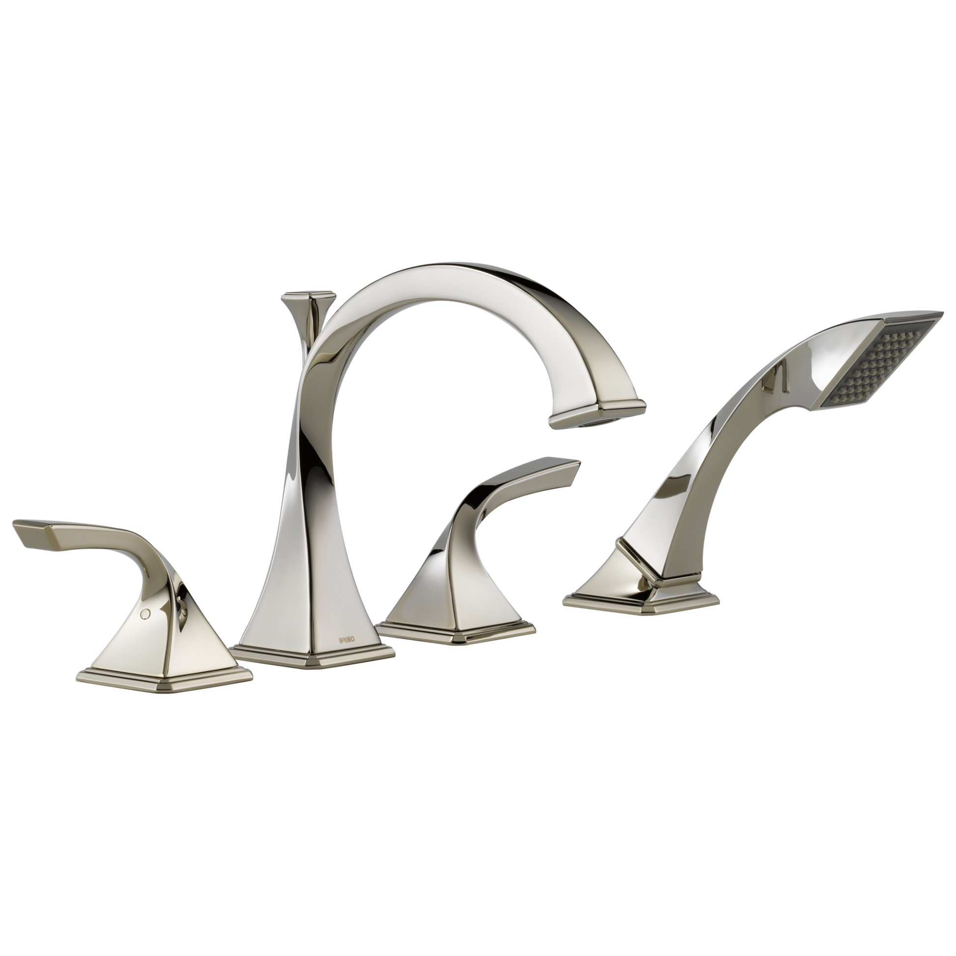 Brizo Brizo Virage: Roman Tub Trim with Hand Shower