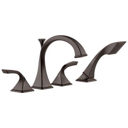 Brizo Brizo Virage: Roman Tub Trim with Hand Shower