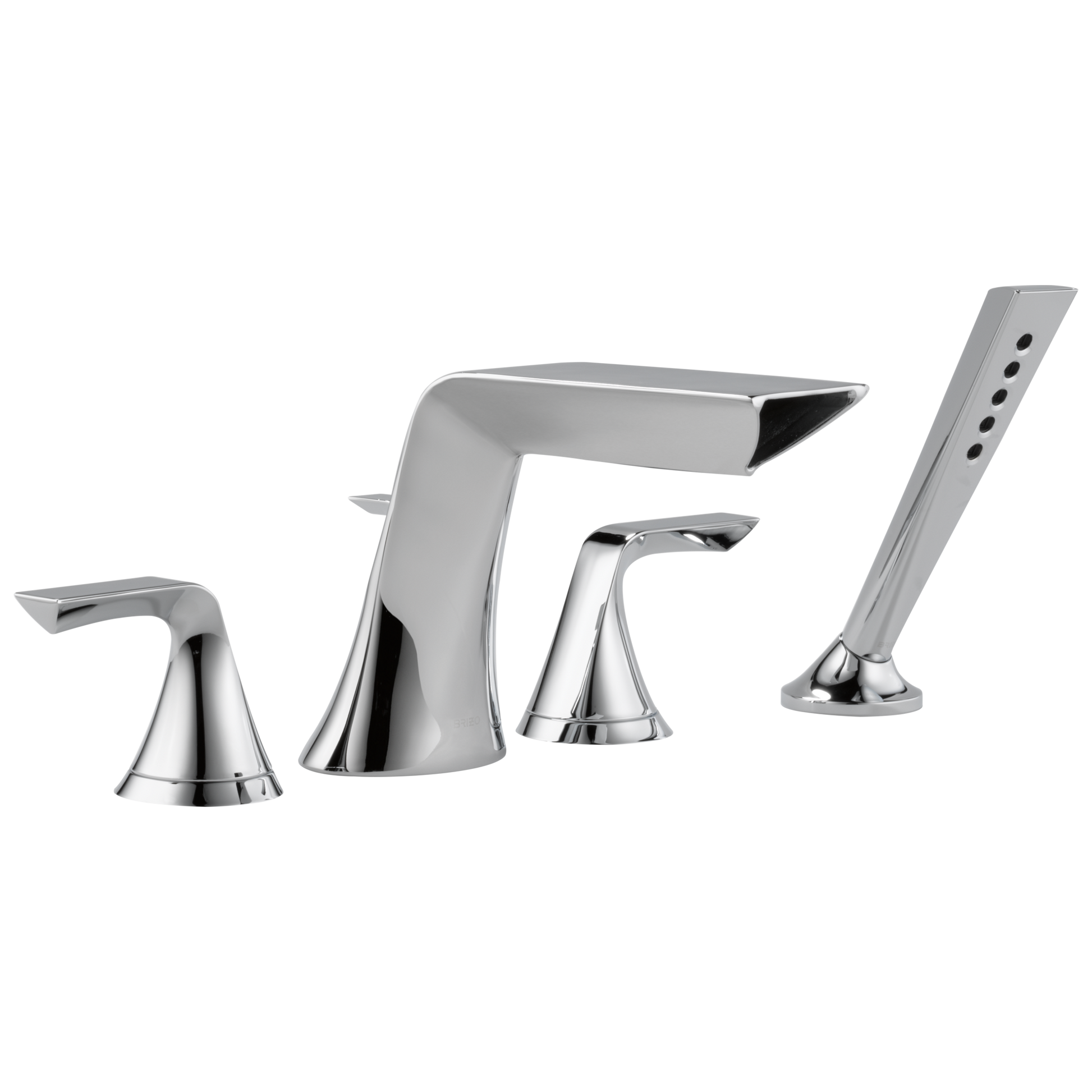 Brizo Brizo Sotria: 4-Hole Roman Tub with Handshower