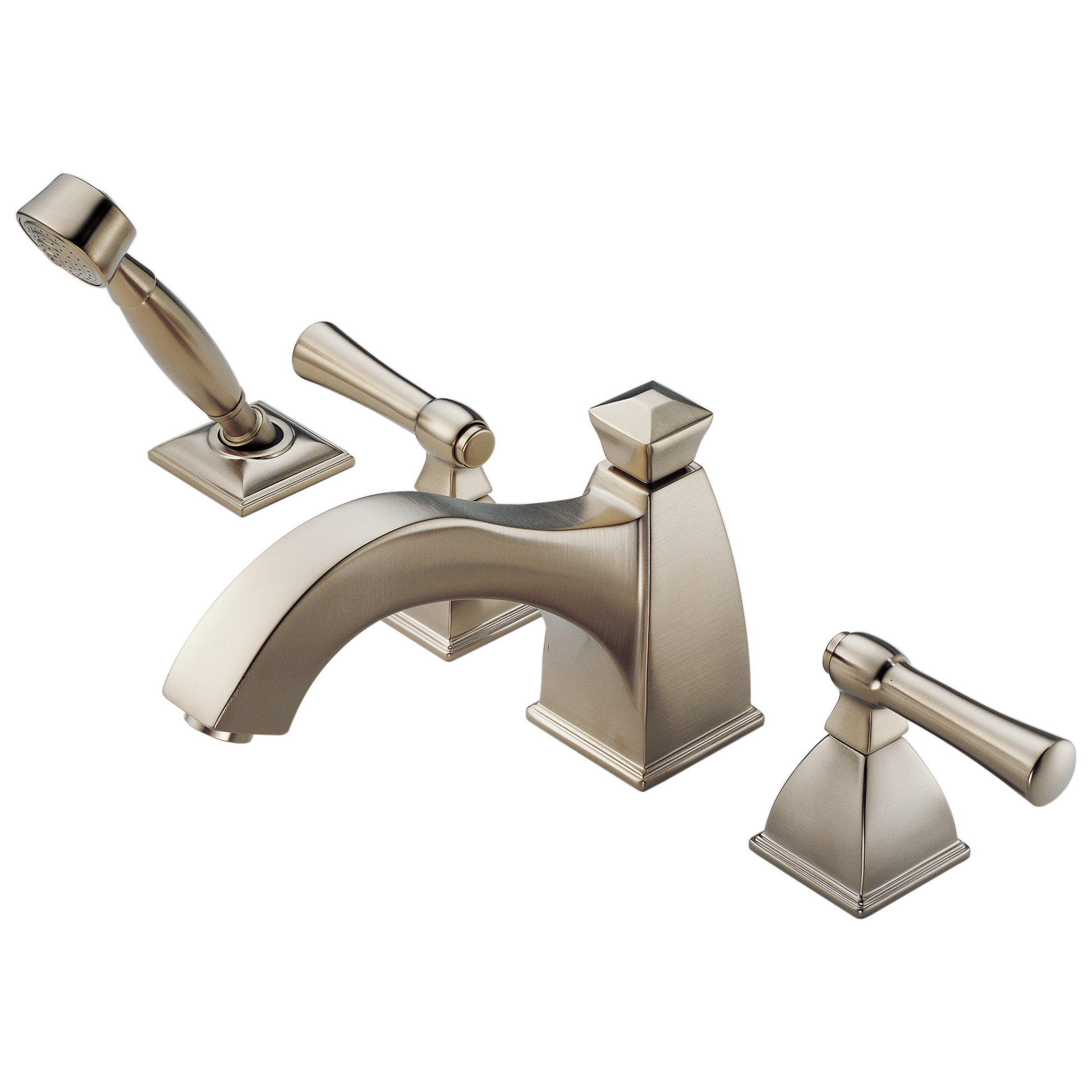 Brizo Brizo Vesi: Roman Tub Trim with Hand Shower