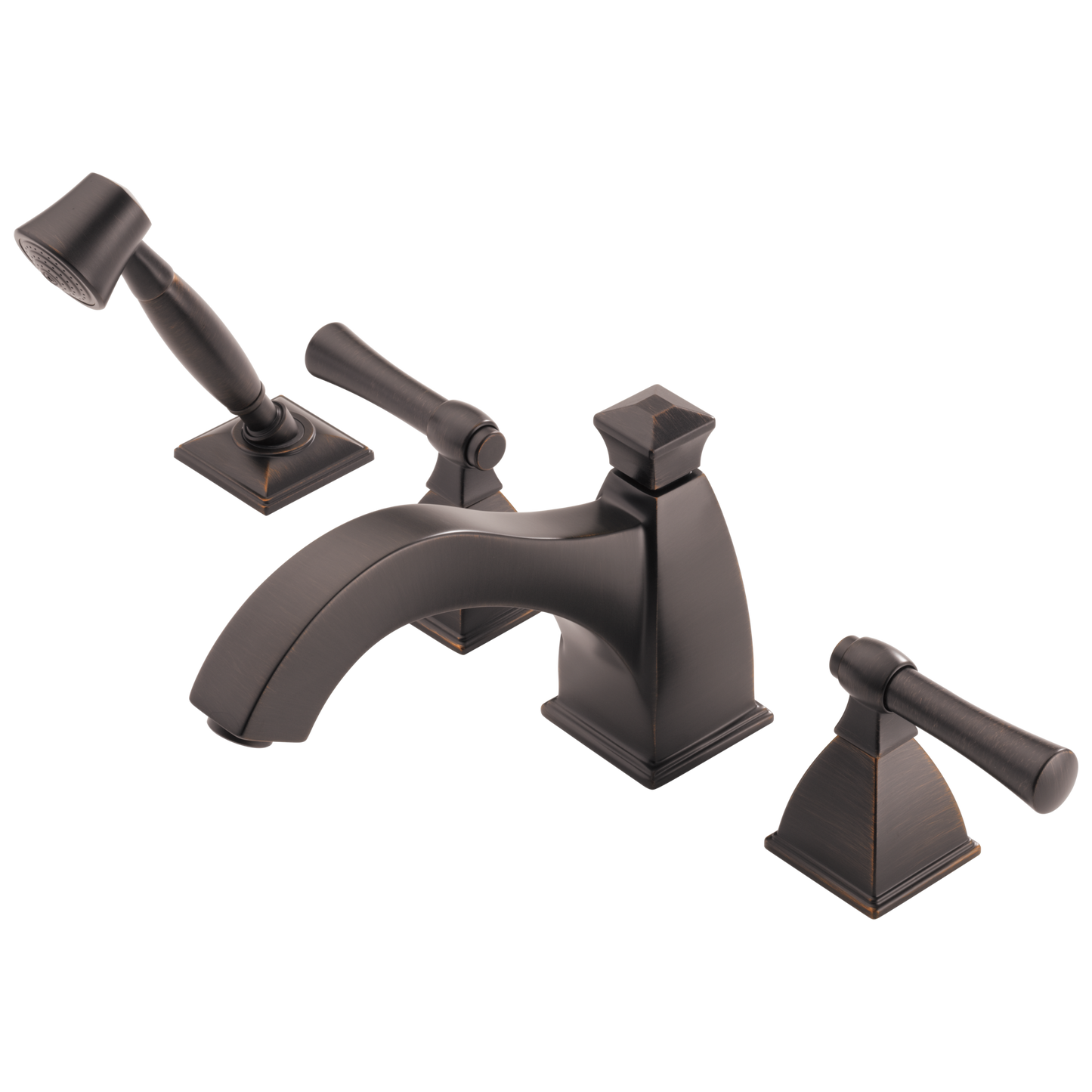 Brizo Brizo Vesi: Roman Tub Trim with Hand Shower
