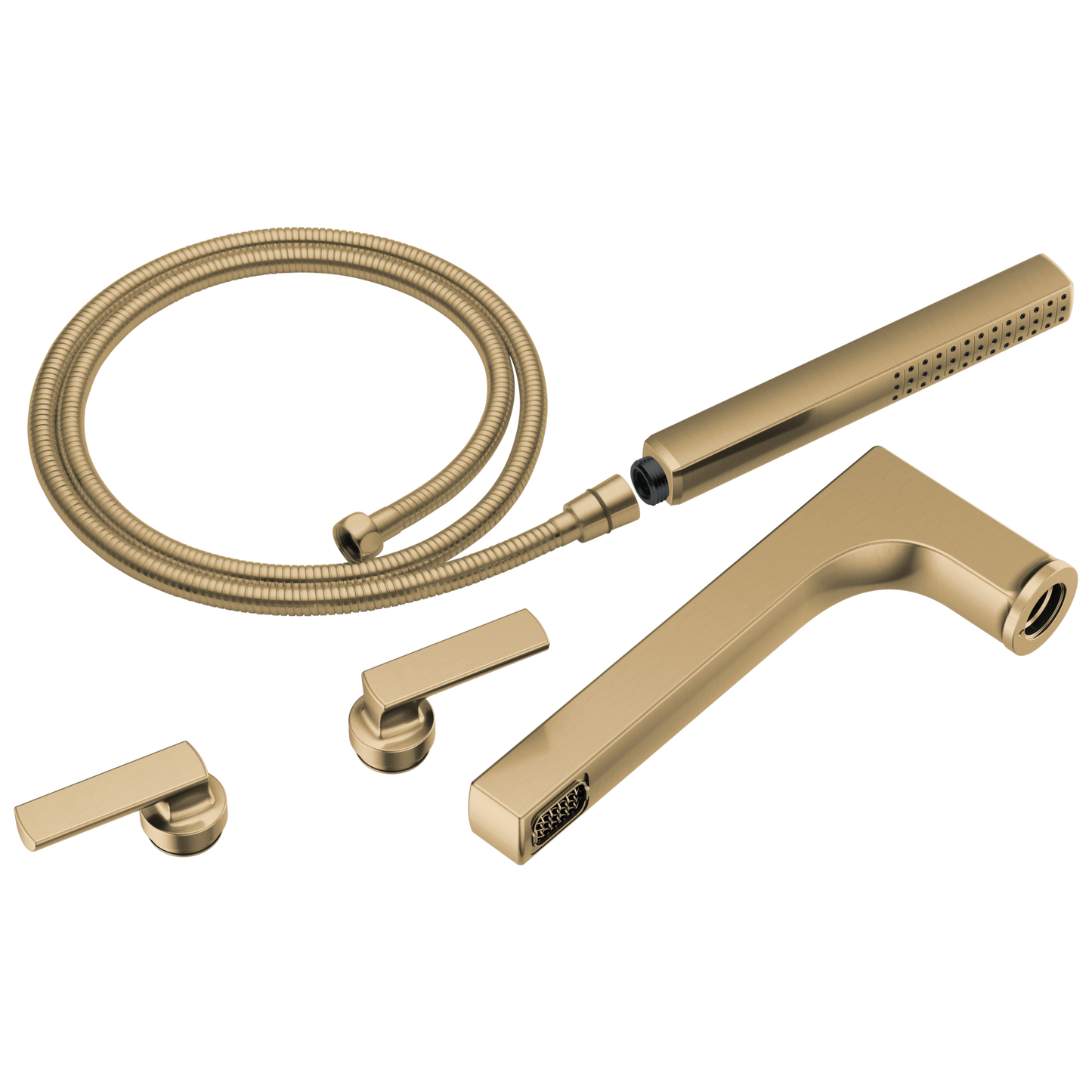 Brizo Kintsu: Two-Handle Tub Filler Trim Kit With Lever Handles