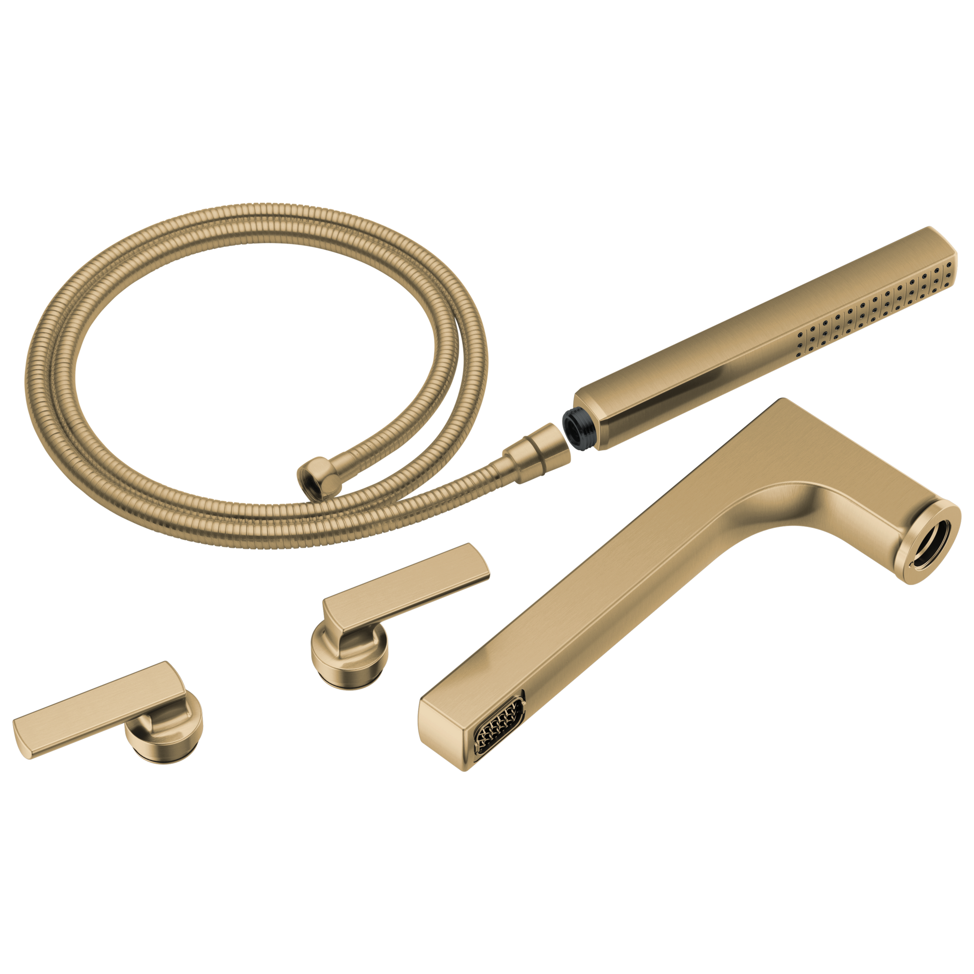 Brizo Kintsu: Two-Handle Tub Filler Trim Kit With Lever Handles