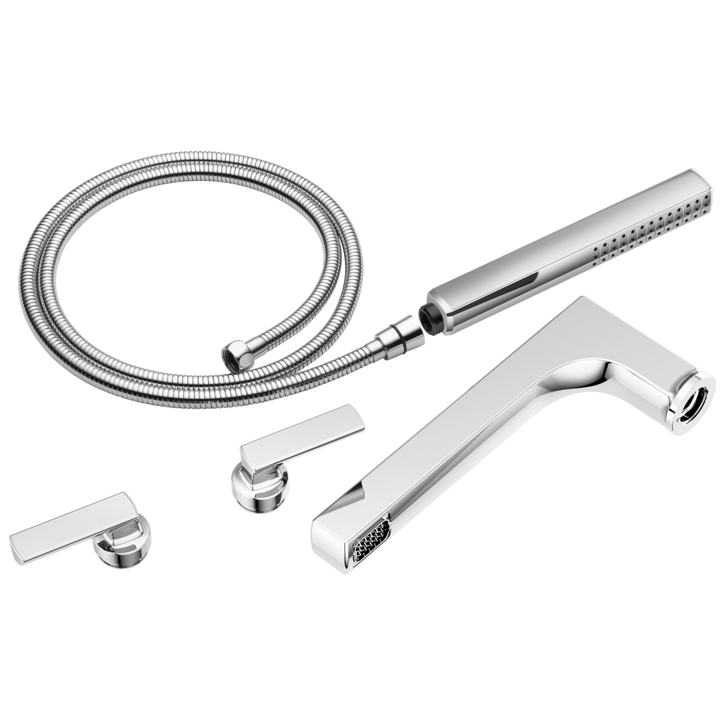 Brizo Kintsu: Two-Handle Tub Filler Trim Kit With Lever Handles