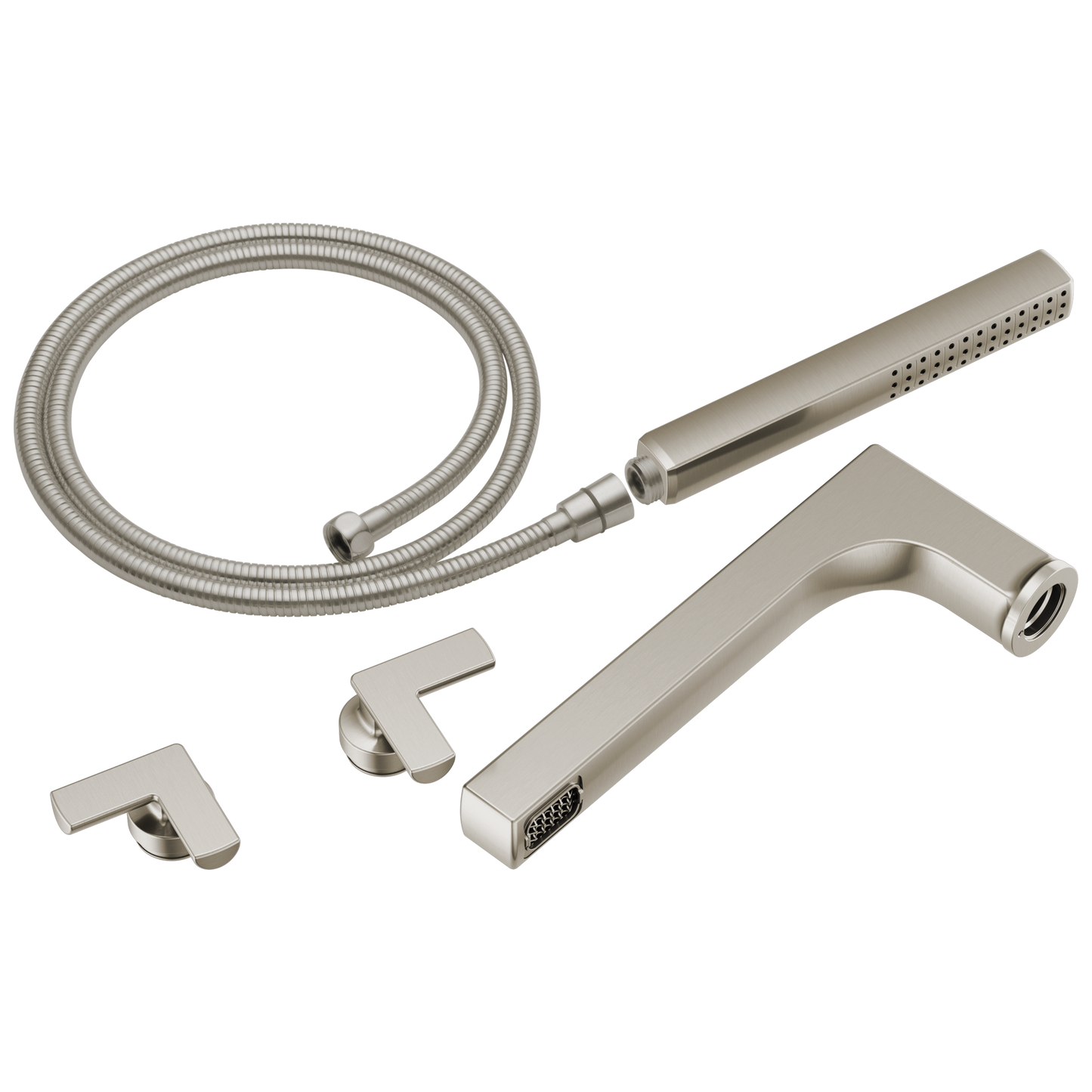 Brizo Kintsu: Two-Handle Tub Filler Trim Kit With Cross Handles