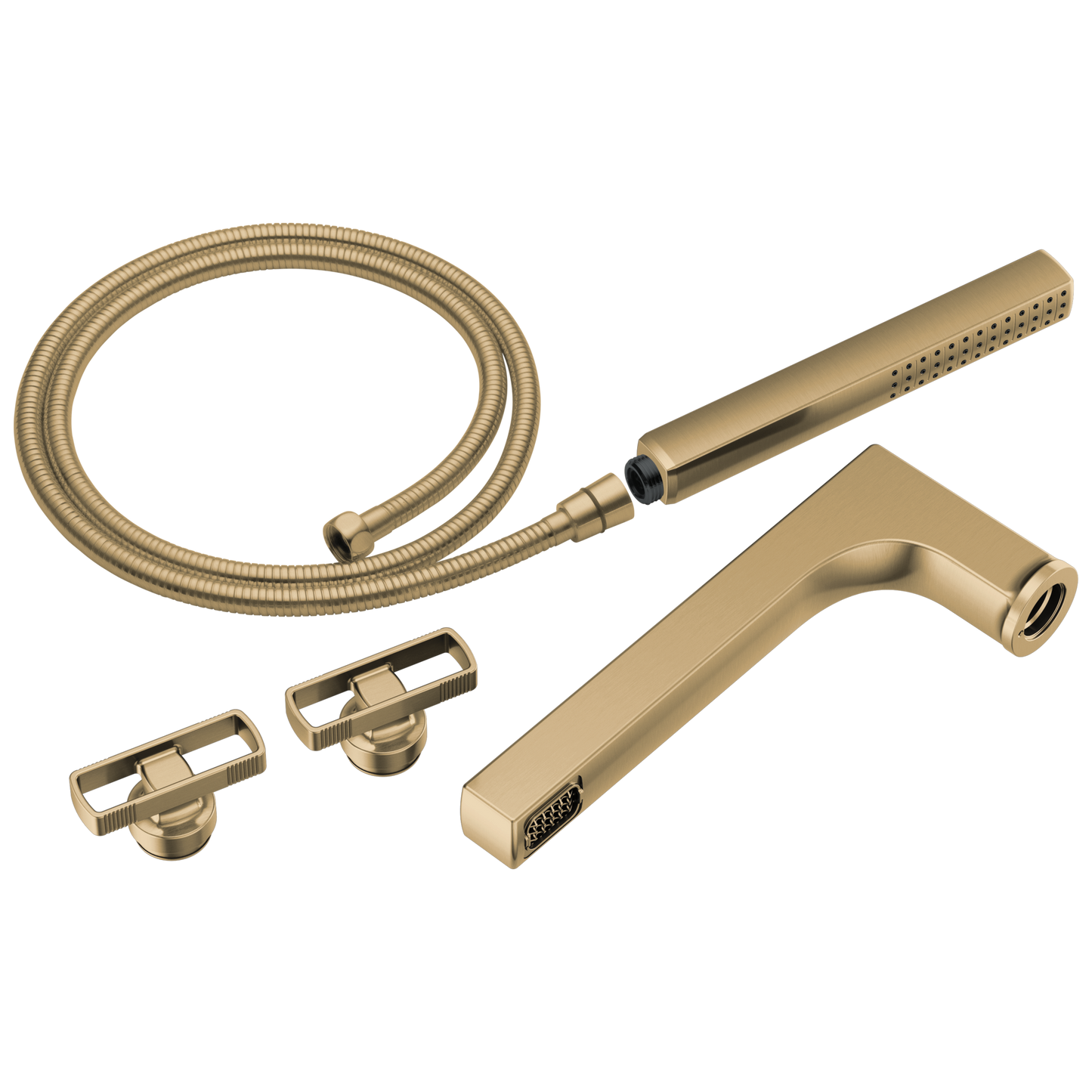Brizo Kintsu: Two-Handle Tub Filler Trim Kit With Knob Handles