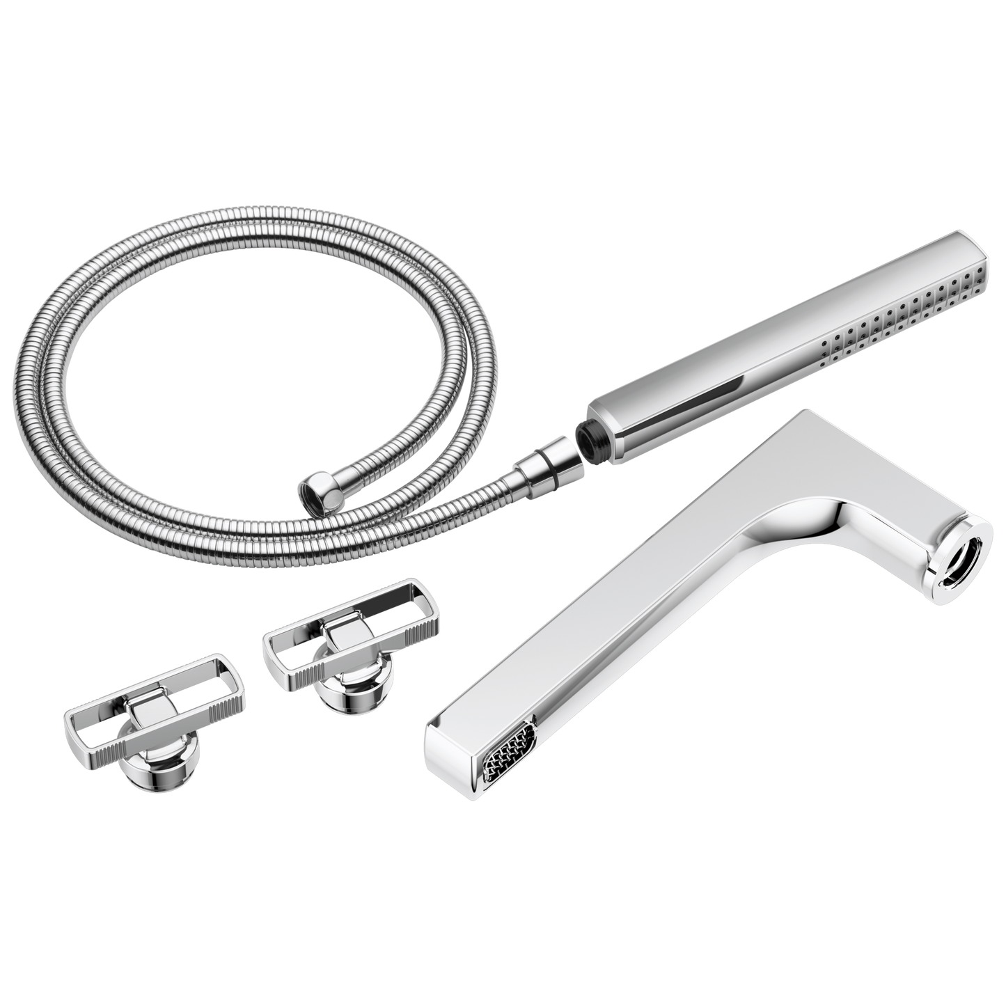 Brizo Kintsu: Two-Handle Tub Filler Trim Kit With Knob Handles