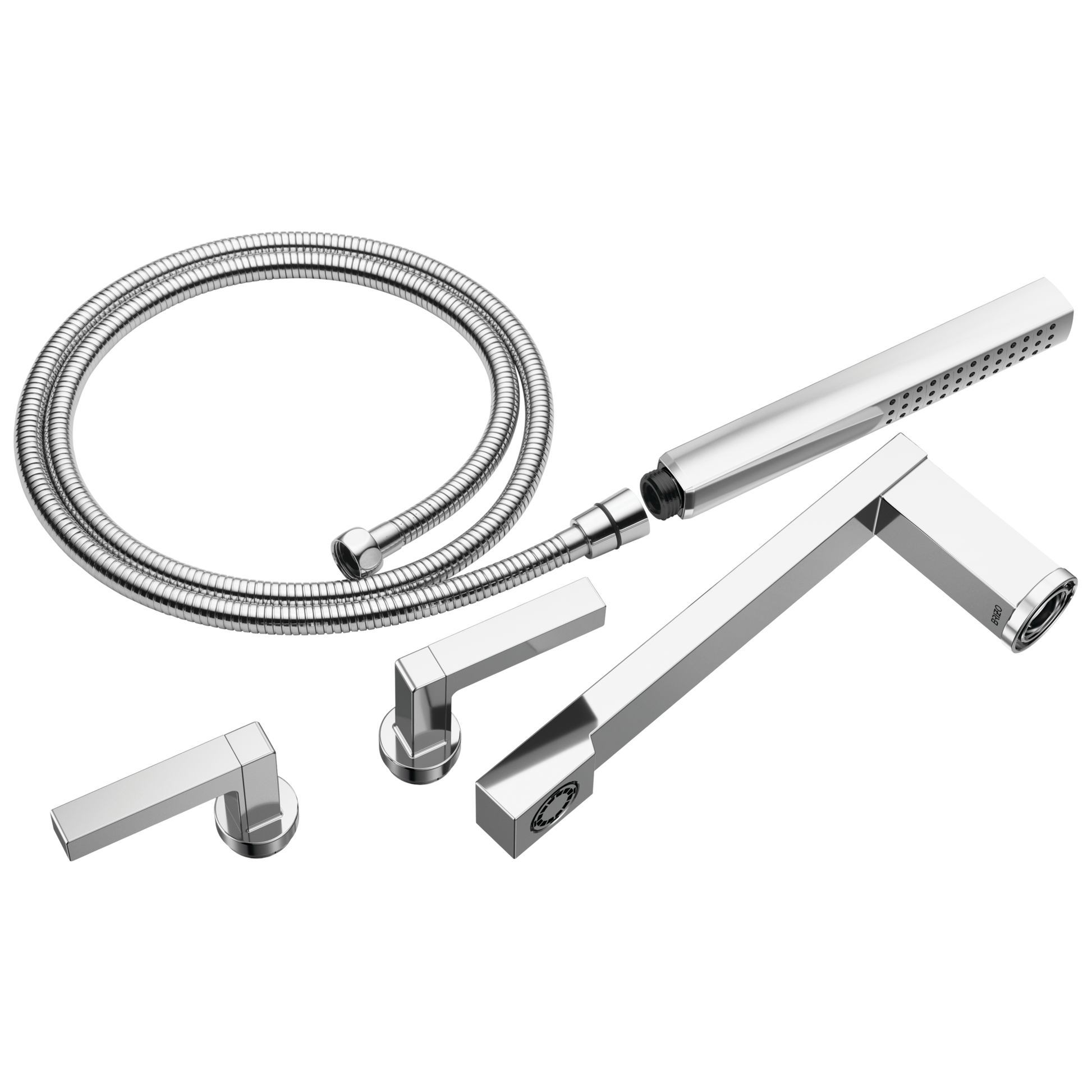 Brizo Frank Lloyd Wright: Two-Handle Tub Filler Trim Kit with Lever Handles