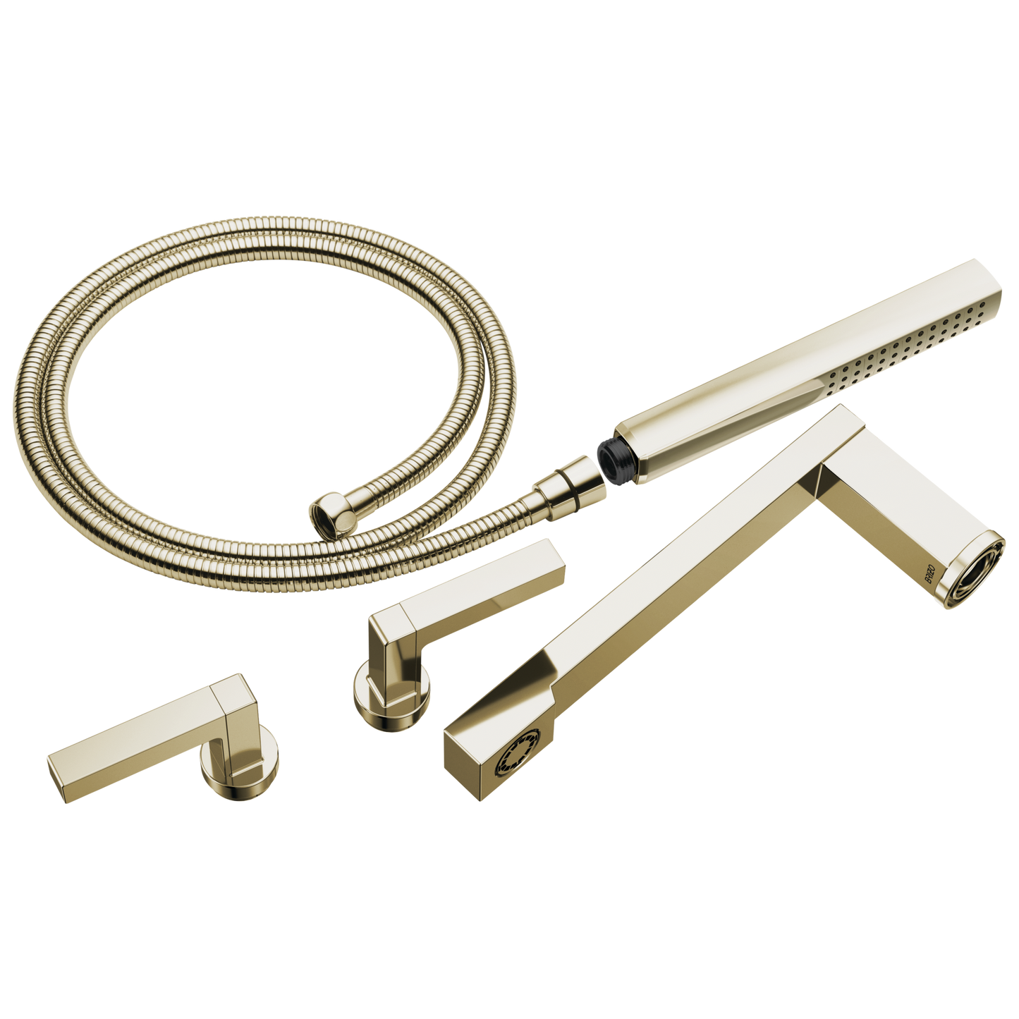 Brizo Frank Lloyd Wright: Two-Handle Tub Filler Trim Kit with Lever Handles