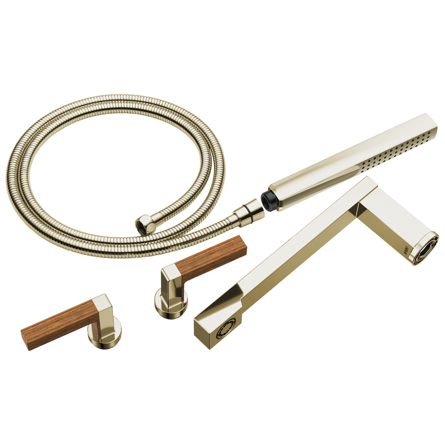 Brizo Frank Lloyd Wright: Two-Handle Tub Filler Trim Kit with Lever Handles