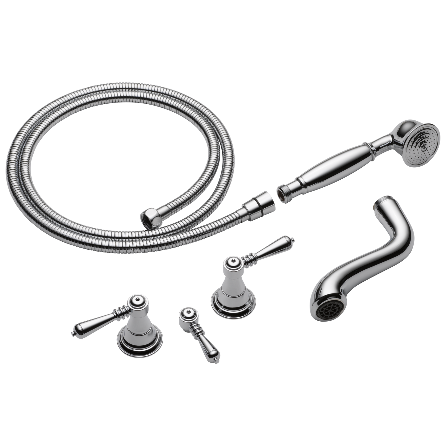 Brizo Brizo Tresa: Two-Handle Tub Filler Trim Kit with Lever Handles
