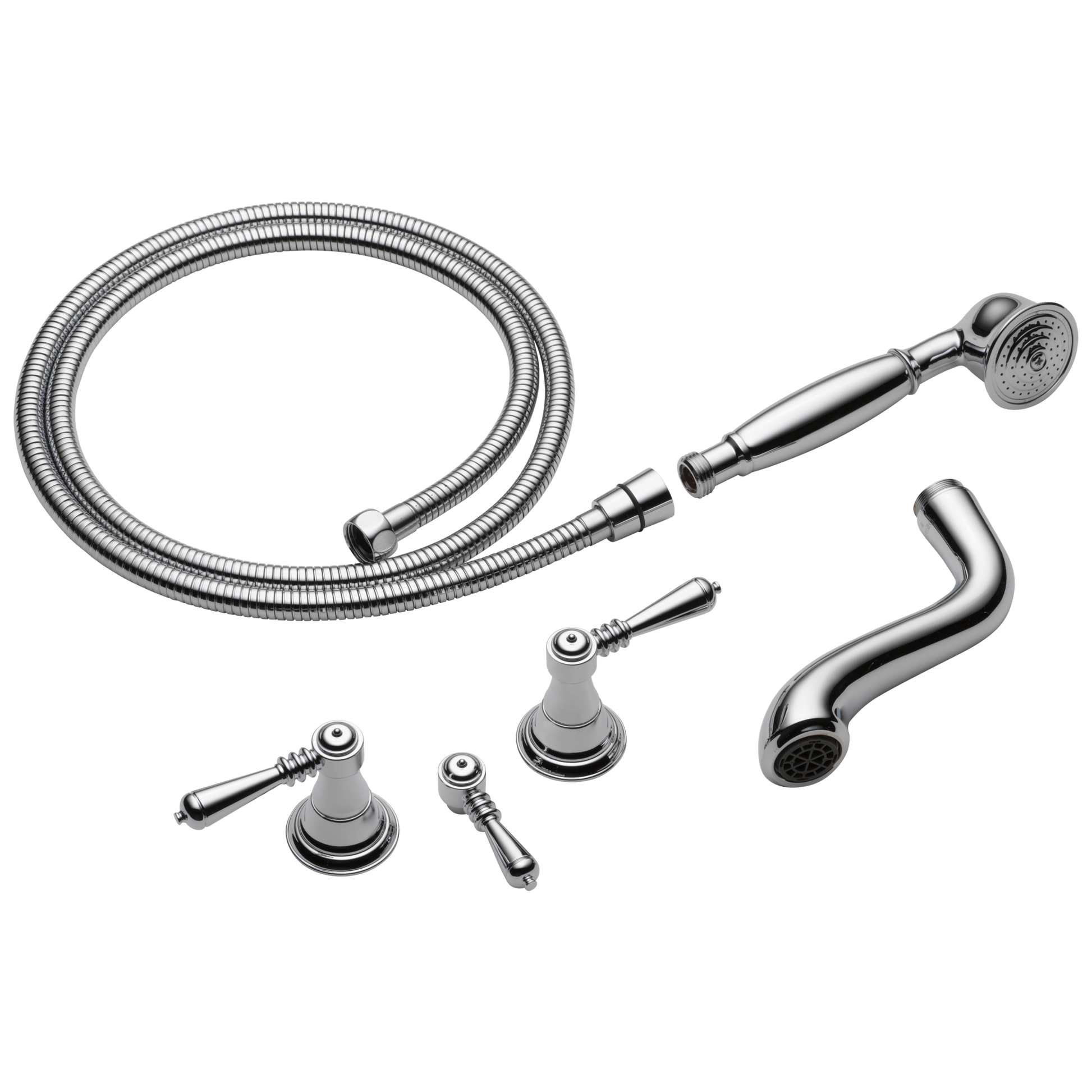Brizo Brizo Tresa: Two-Handle Tub Filler Trim Kit with Lever Handles