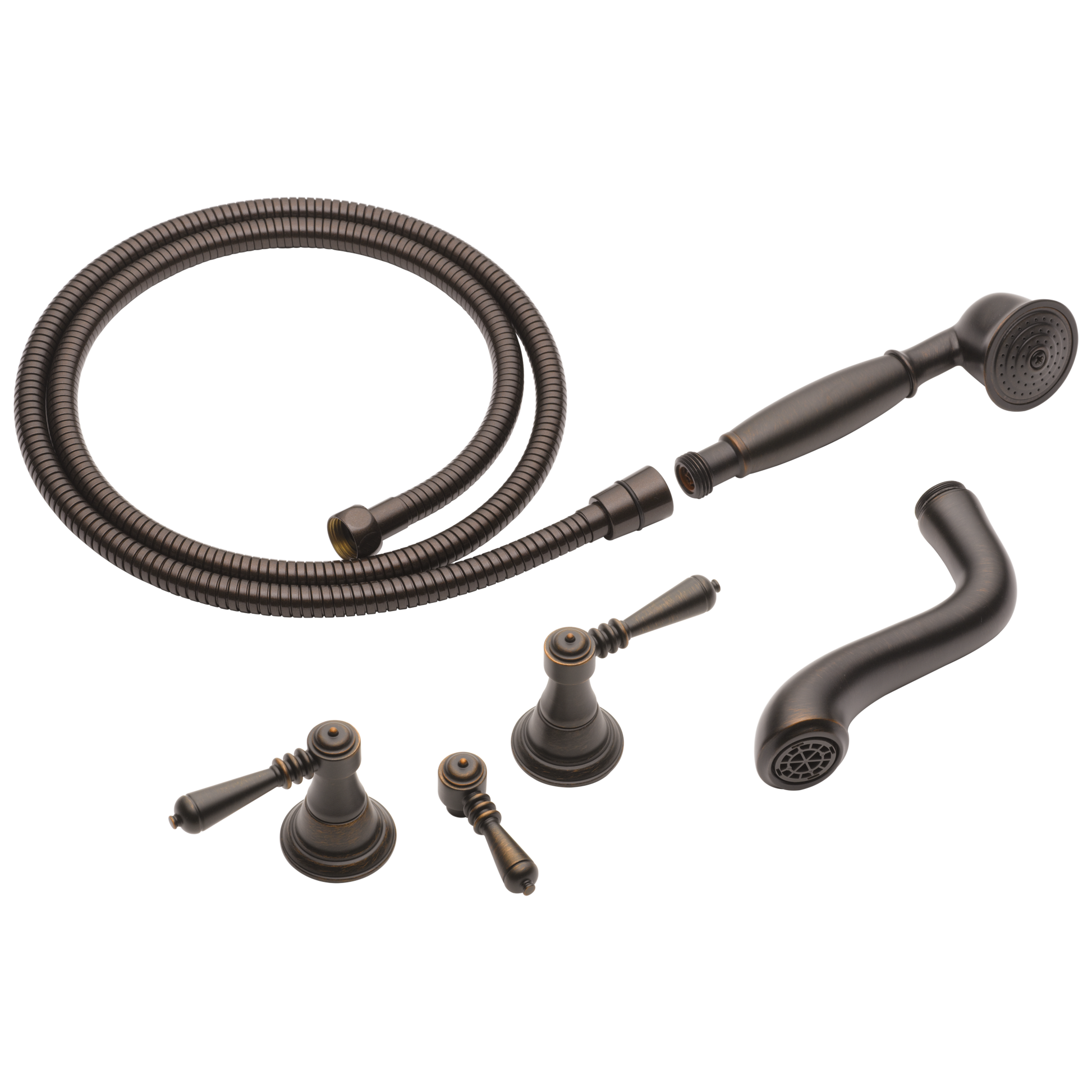 Brizo Brizo Tresa: Two-Handle Tub Filler Trim Kit with Lever Handles