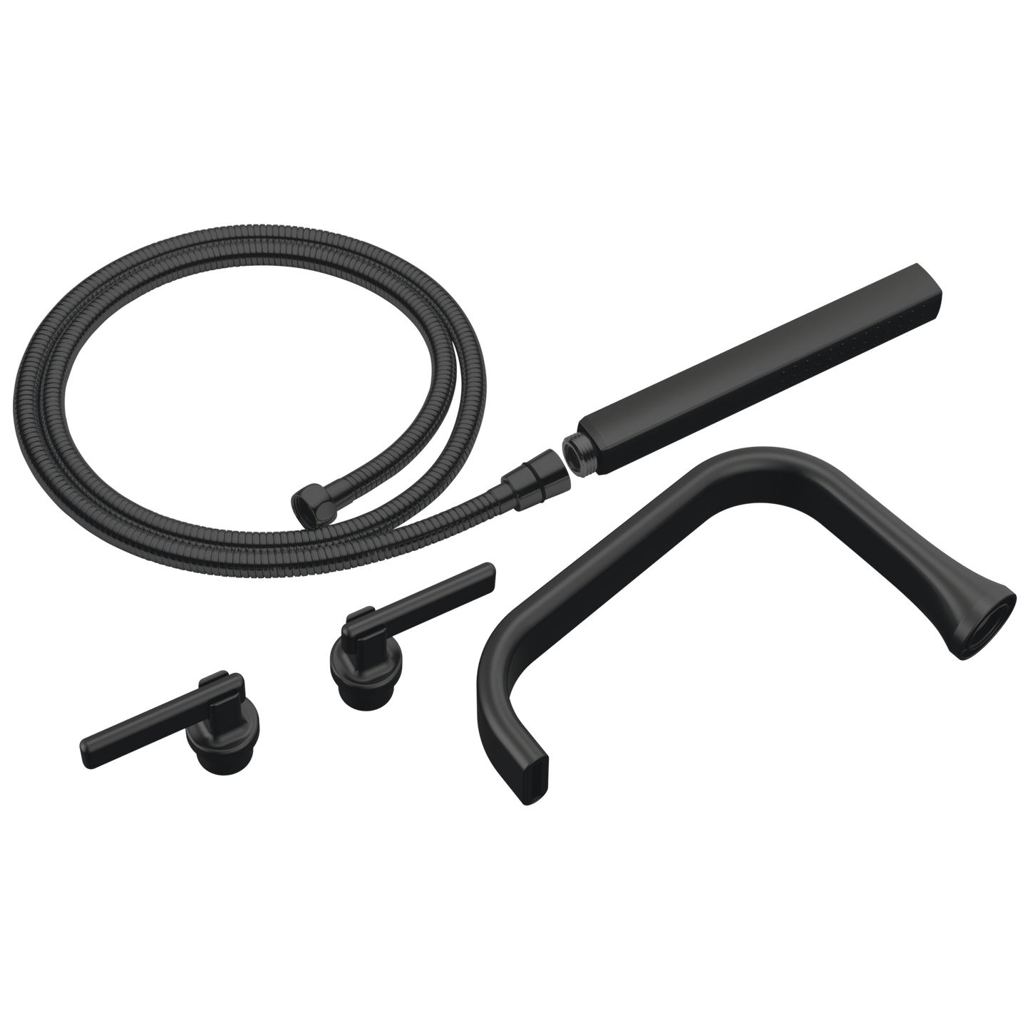 Brizo Allaria: Two-Handle Tub Filler Trim Kit with Lever Handles