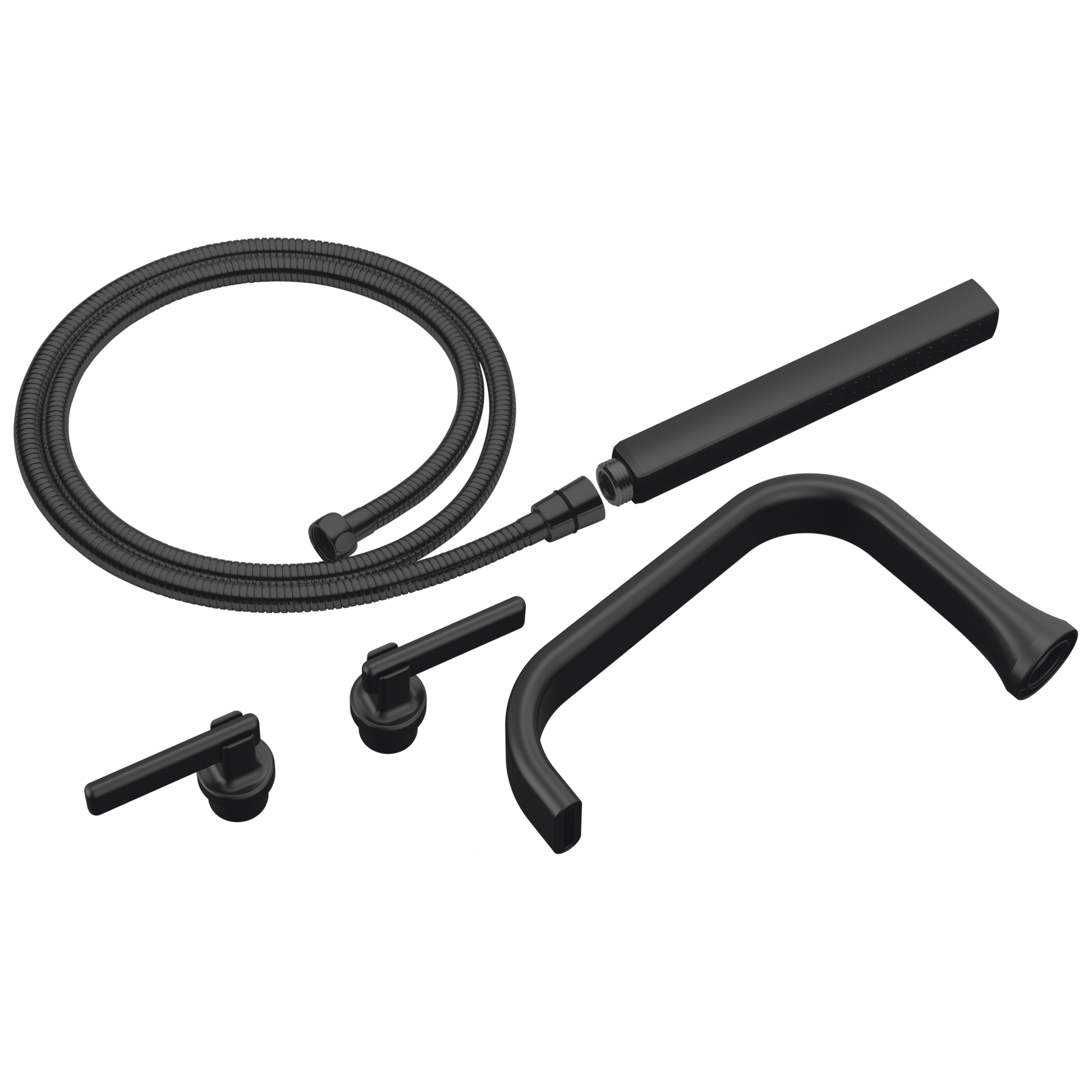 Brizo Allaria: Two-Handle Tub Filler Trim Kit with Lever Handles