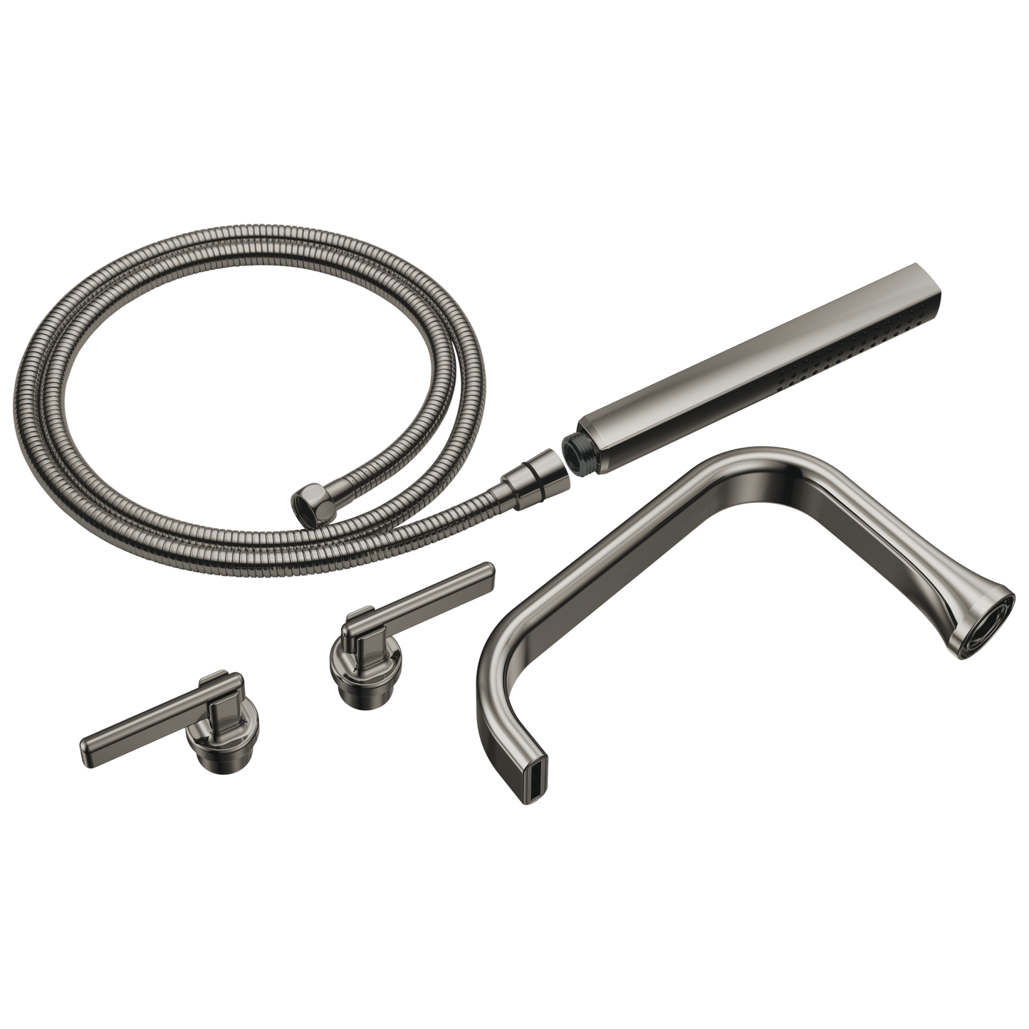 Brizo Allaria: Two-Handle Tub Filler Trim Kit with Lever Handles