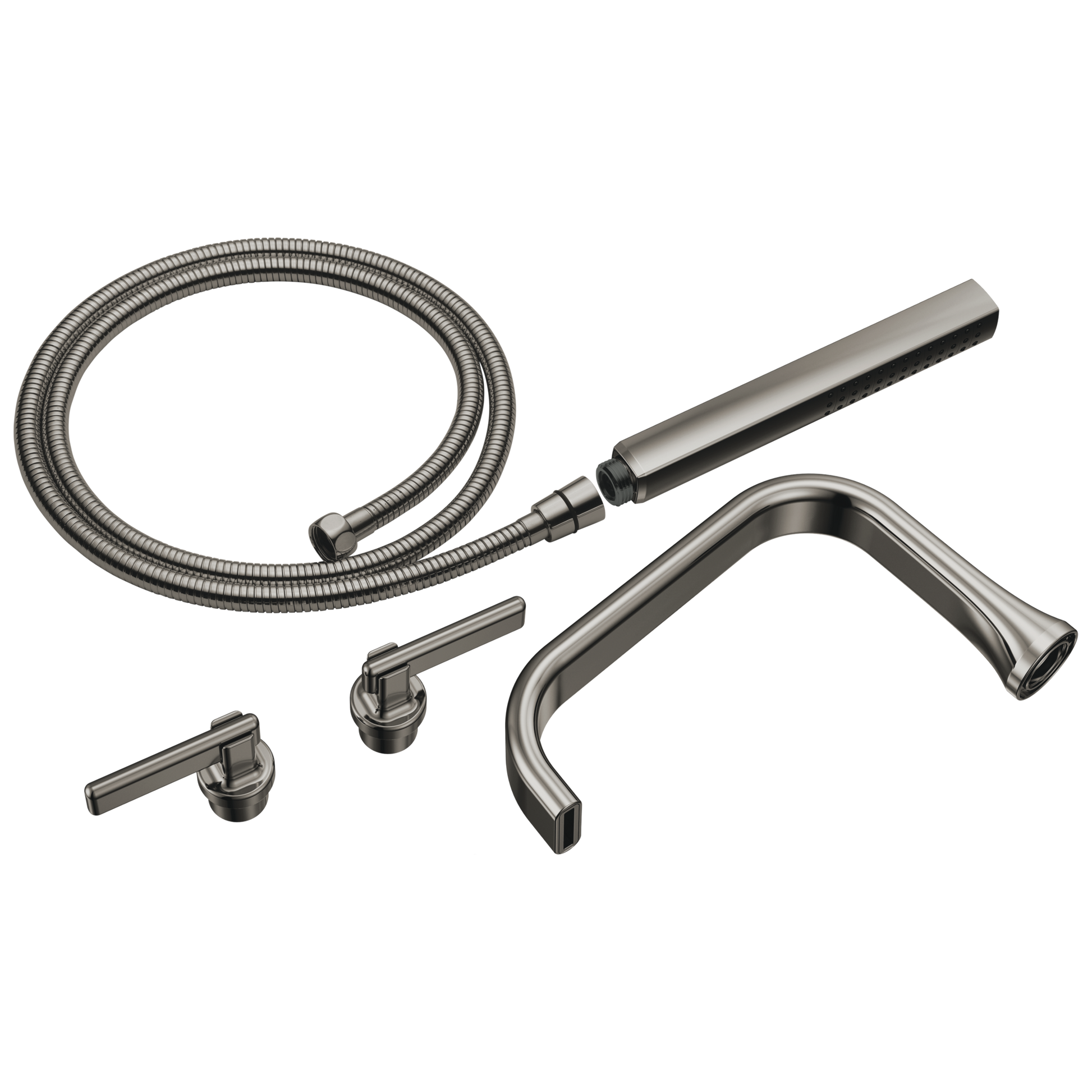 Brizo Allaria: Two-Handle Tub Filler Trim Kit with Lever Handles