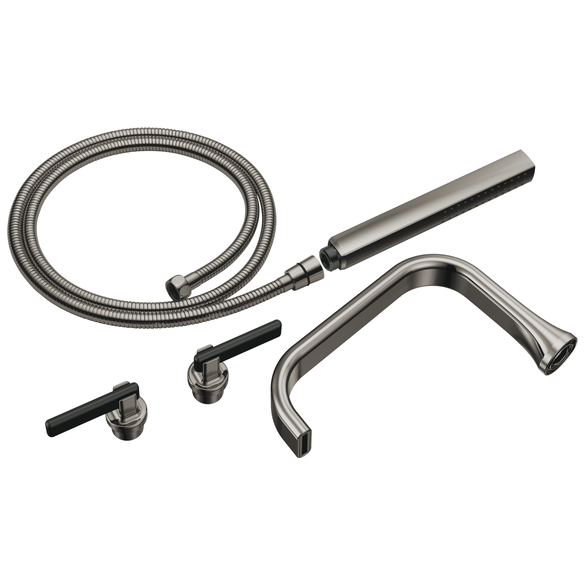 Brizo Allaria: Two-Handle Tub Filler Trim Kit with Lever Handles