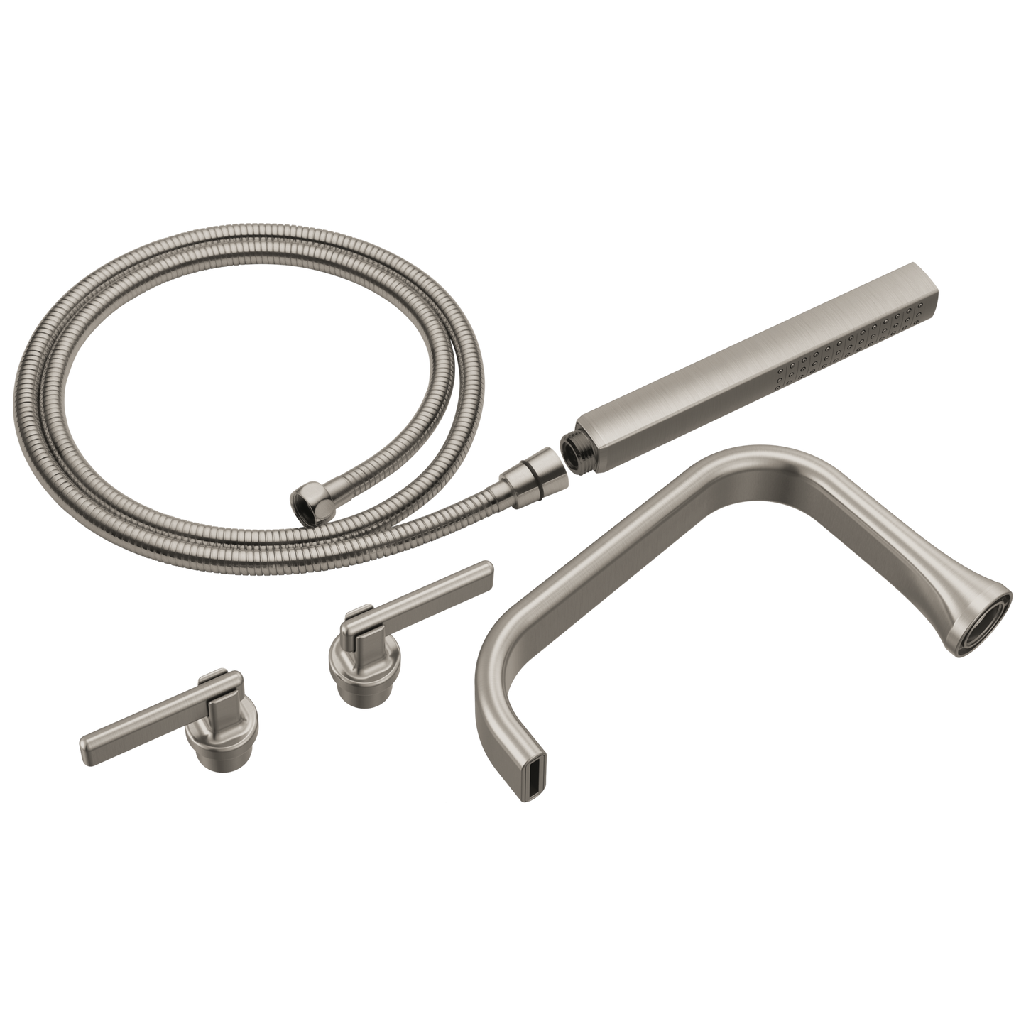 Brizo Allaria: Two-Handle Tub Filler Trim Kit with Lever Handles