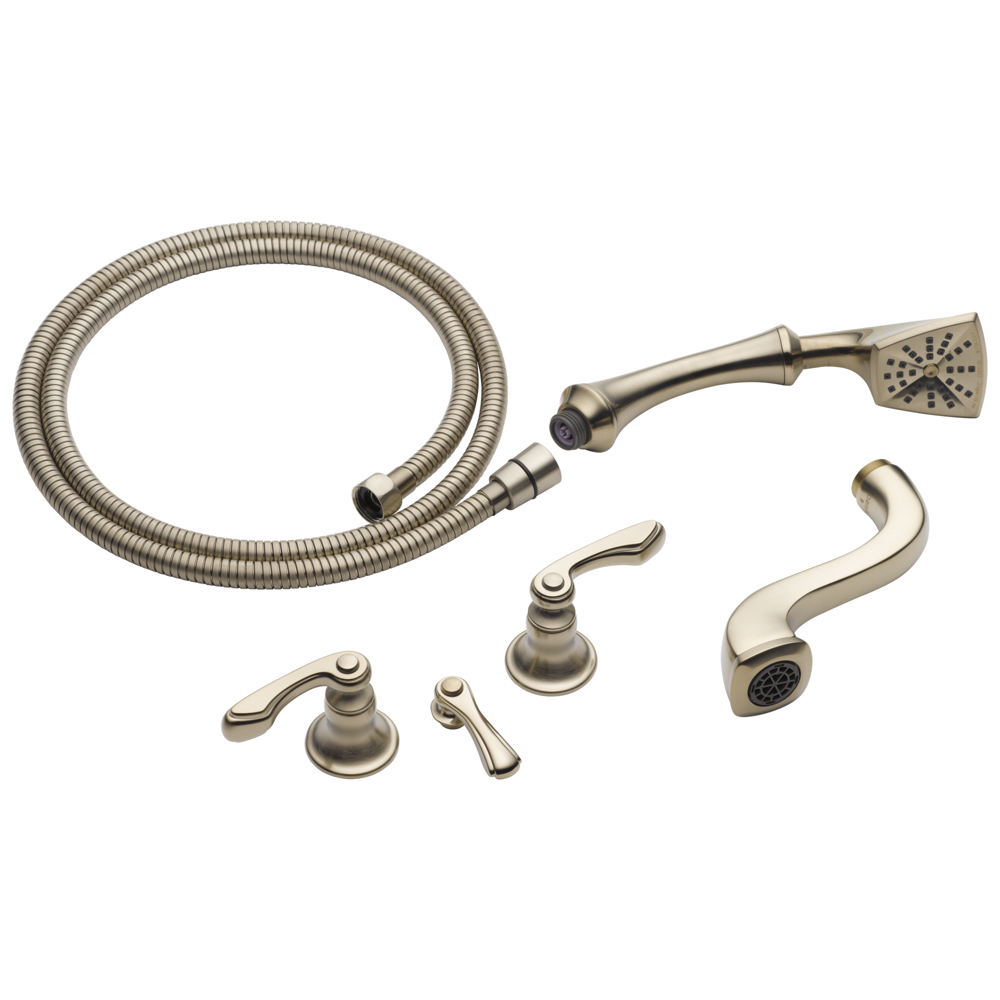 Brizo Brizo Charlotte: Two-Handle Tub Filler Trim Kit