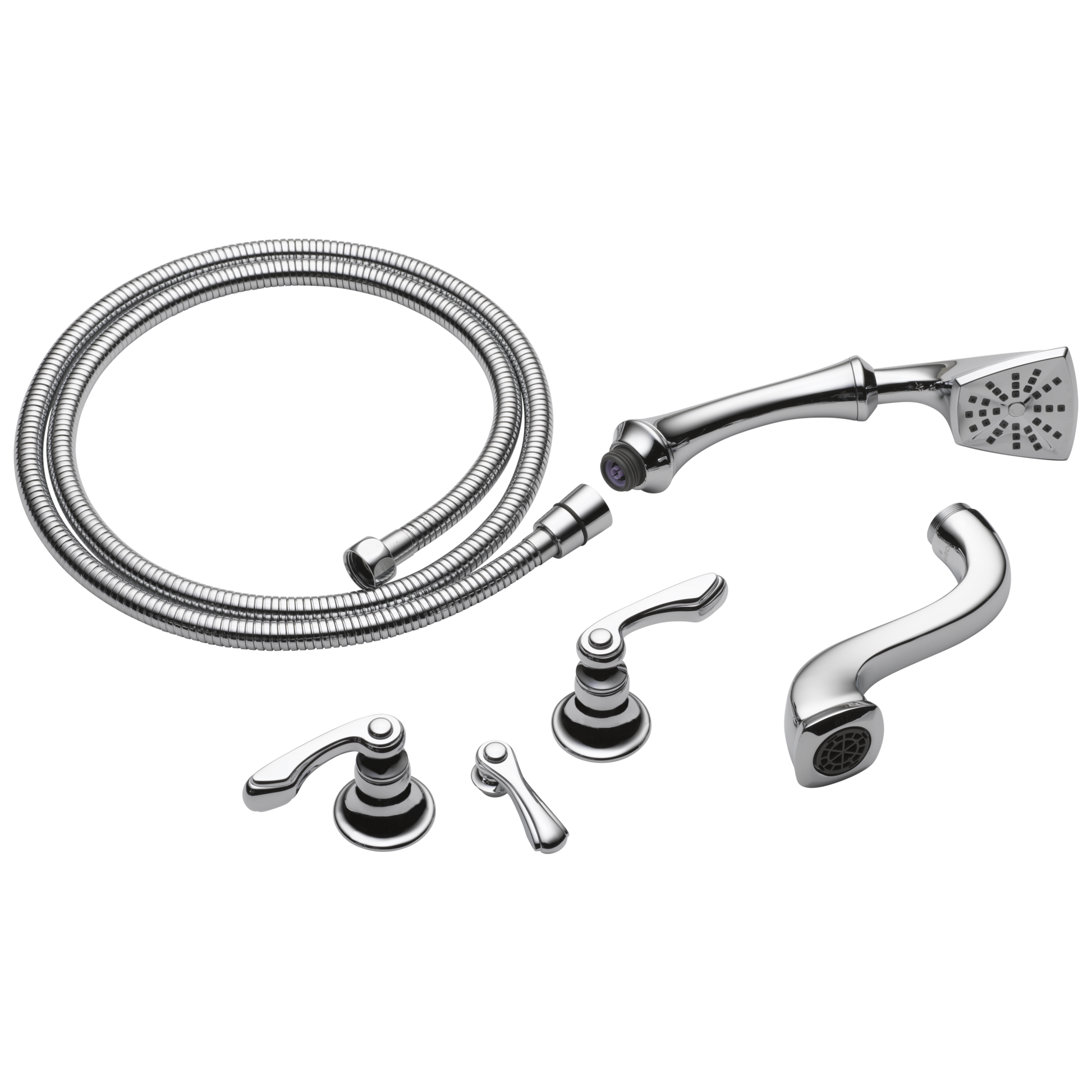Brizo Brizo Charlotte: Two-Handle Tub Filler Trim Kit