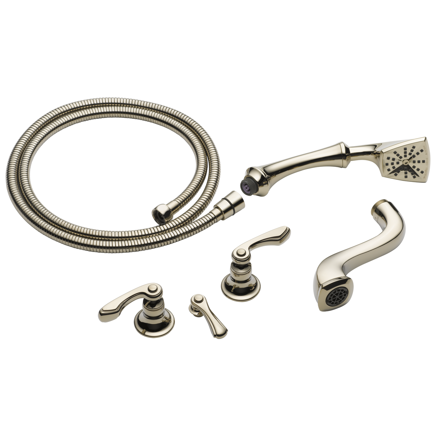 Brizo Brizo Charlotte: Two-Handle Tub Filler Trim Kit