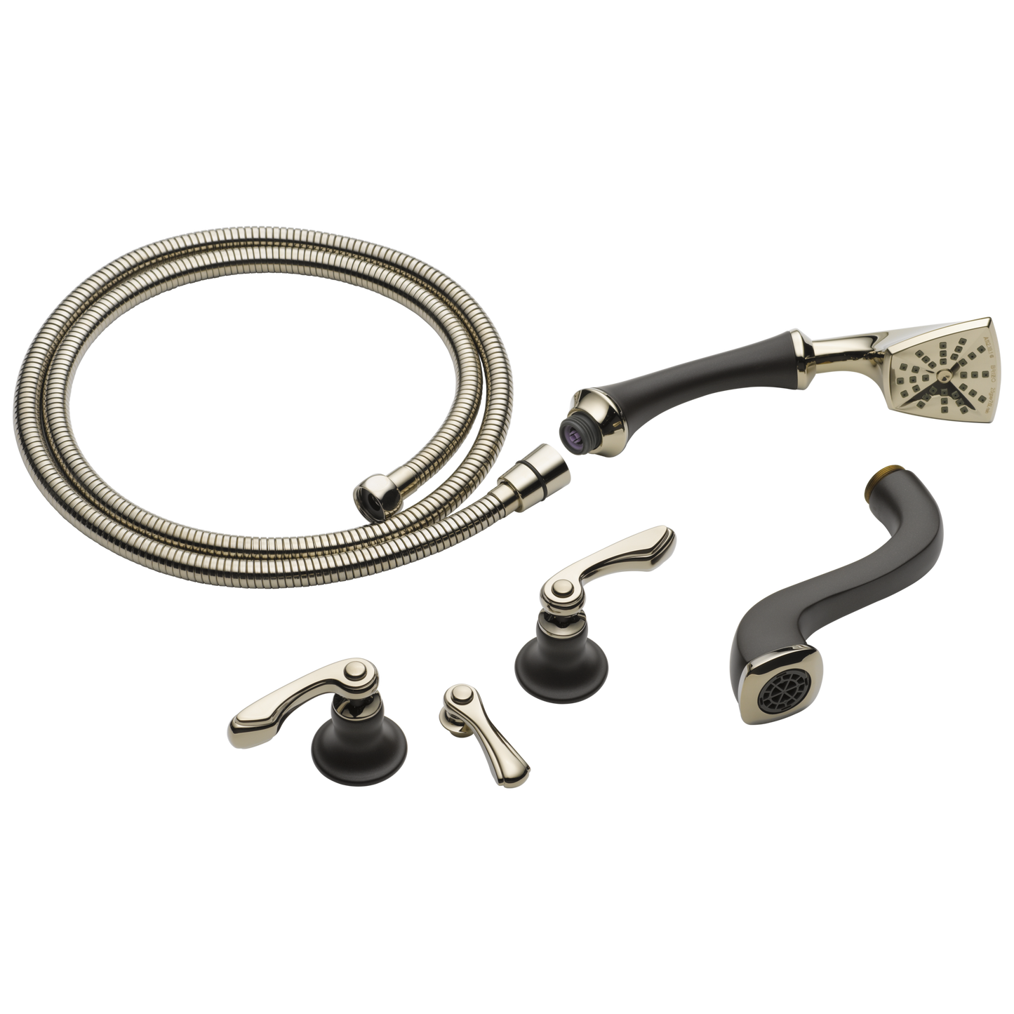 Brizo Brizo Charlotte: Two-Handle Tub Filler Trim Kit