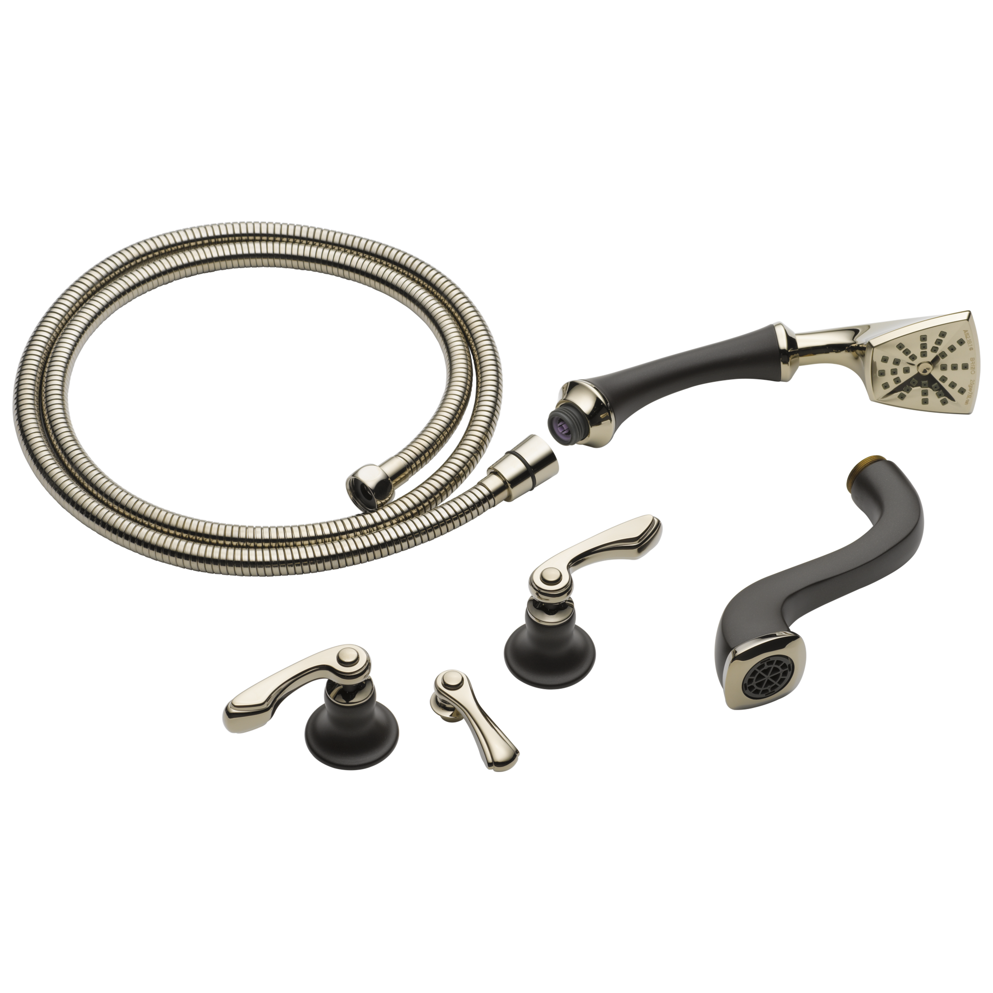 Brizo Brizo Charlotte: Two-Handle Tub Filler Trim Kit