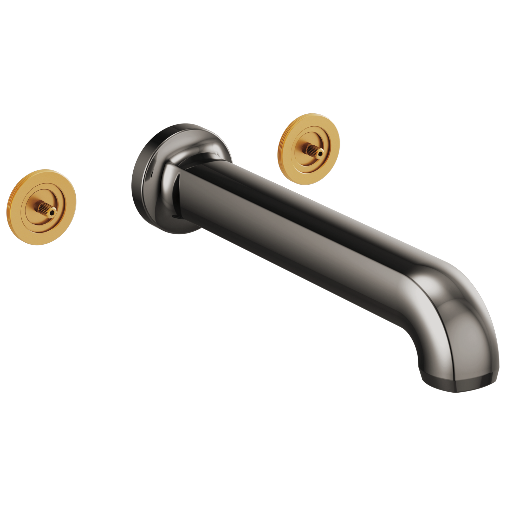 Brizo Kintsu: Two Handle Wall Mount Tub Filler