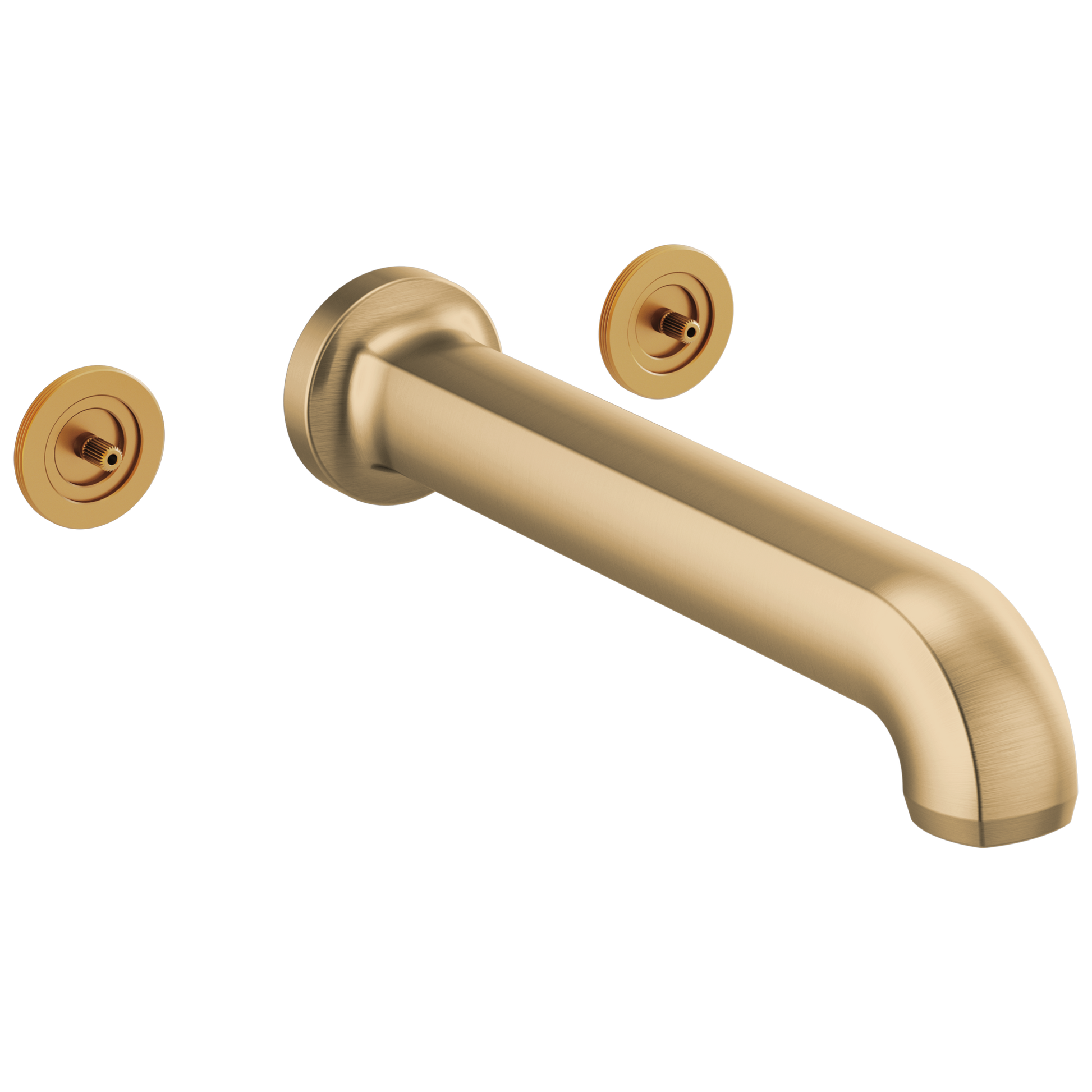 Brizo Kintsu: Two Handle Wall Mount Tub Filler