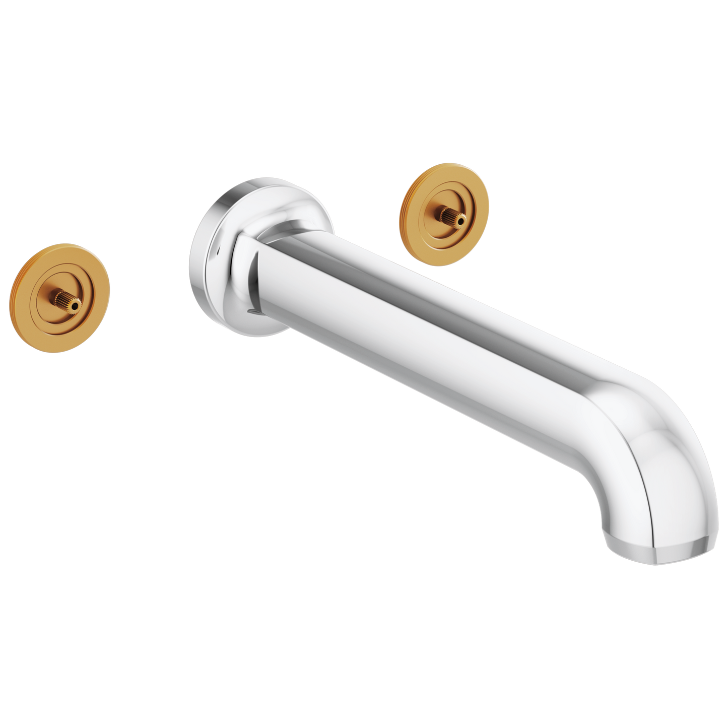 Brizo Kintsu: Two Handle Wall Mount Tub Filler